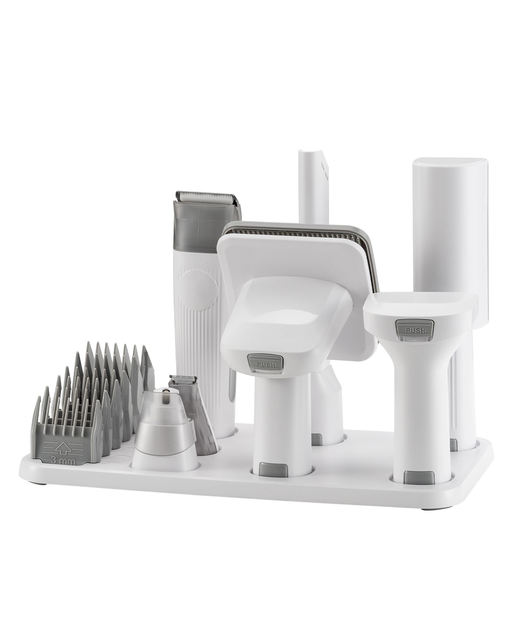 5 Petzly 7 in 1 Pet Grooming Vacuum Kit Cat Dog Pet Hair Grooming Tools - White, 5 of 7