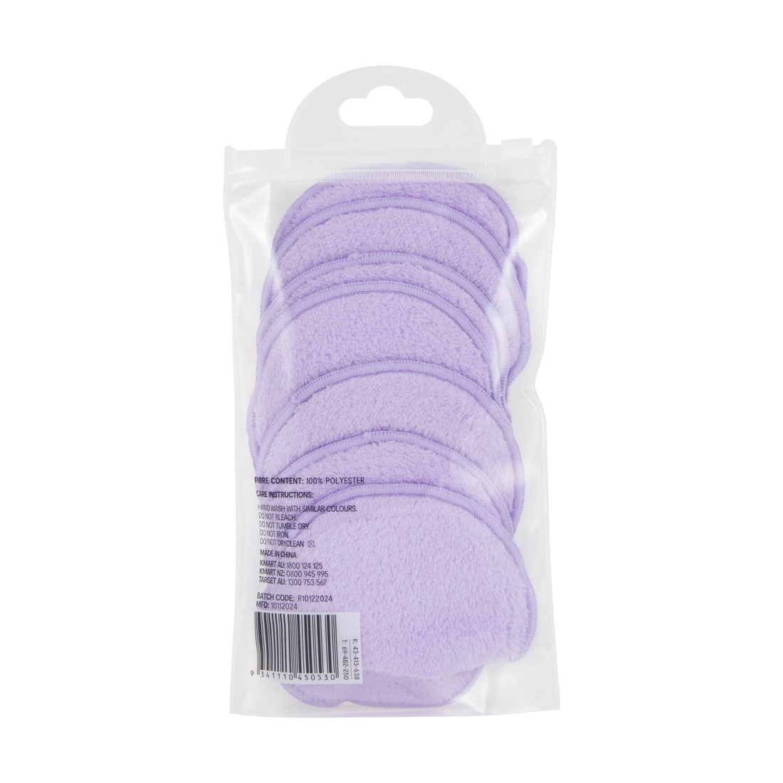 3 OXX Skincare 7 Pack Reusable Facial Cleansing Pads, 3 of 3