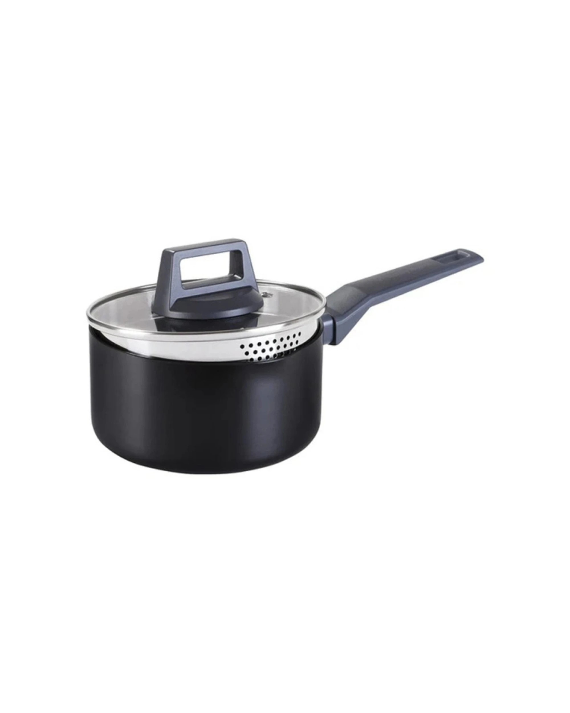 3 Stanley Rogers 5pc Statement Ceramic Non Stick Cookware Set - Black, 3 of 6