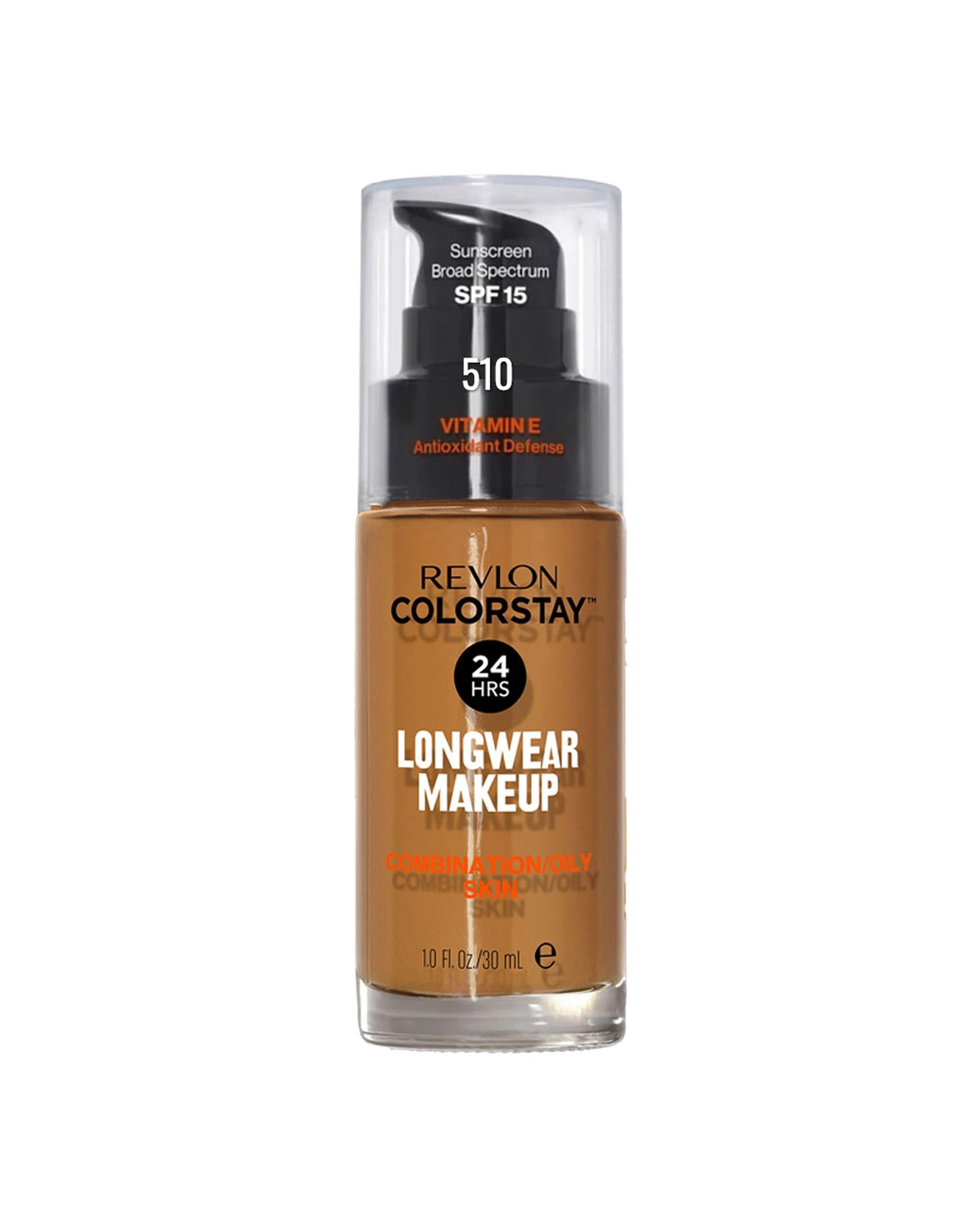 1 Revlon Colorstay Longwear Makeup Combination/oily Skin Spf15 30ml 510 Pecan, 1 of 1