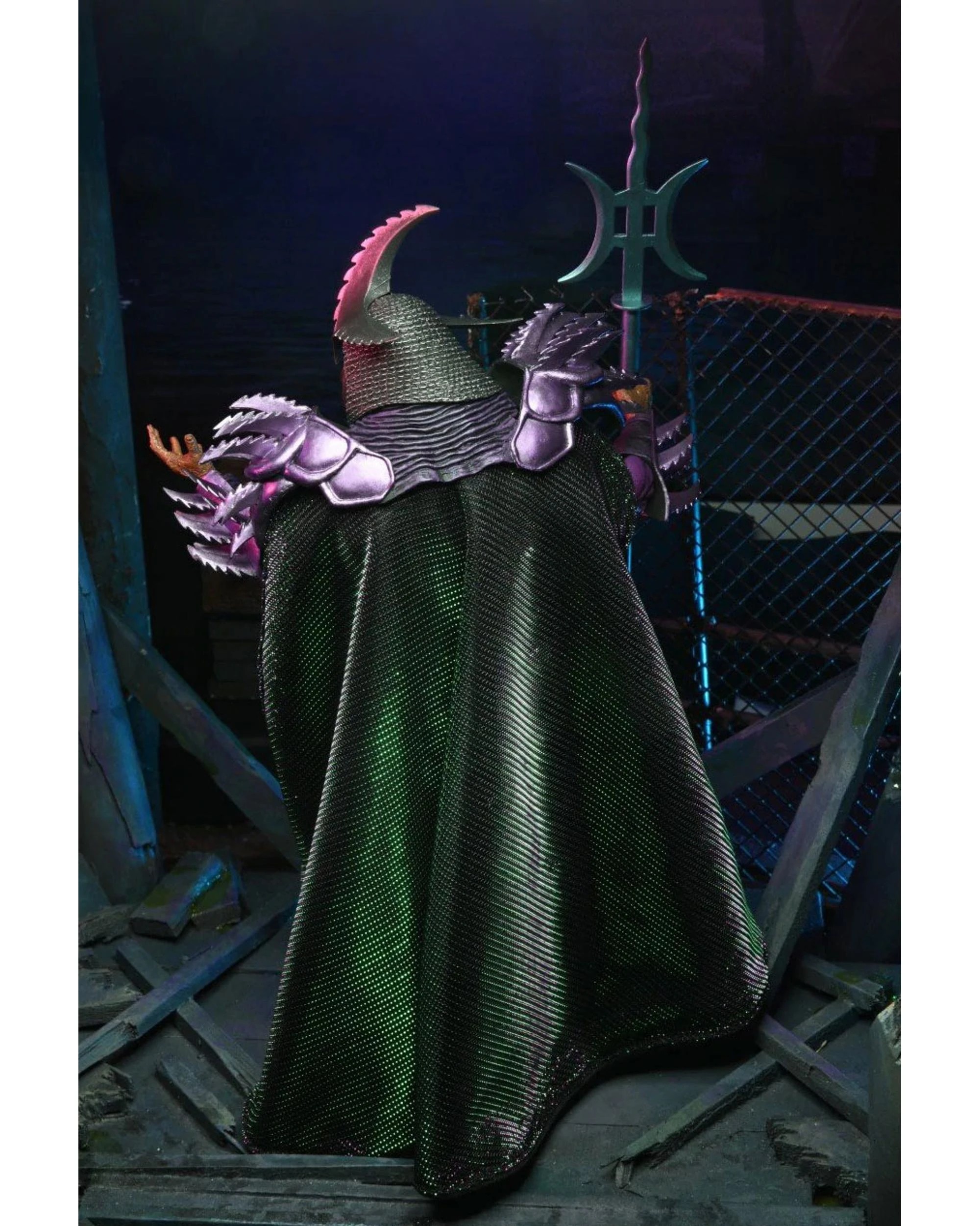 7 NECA Teenage Mutant Ninja Turtles - 1991 -  Supper Shredder Deluxe 7 inch Action Figure, 7 of 8