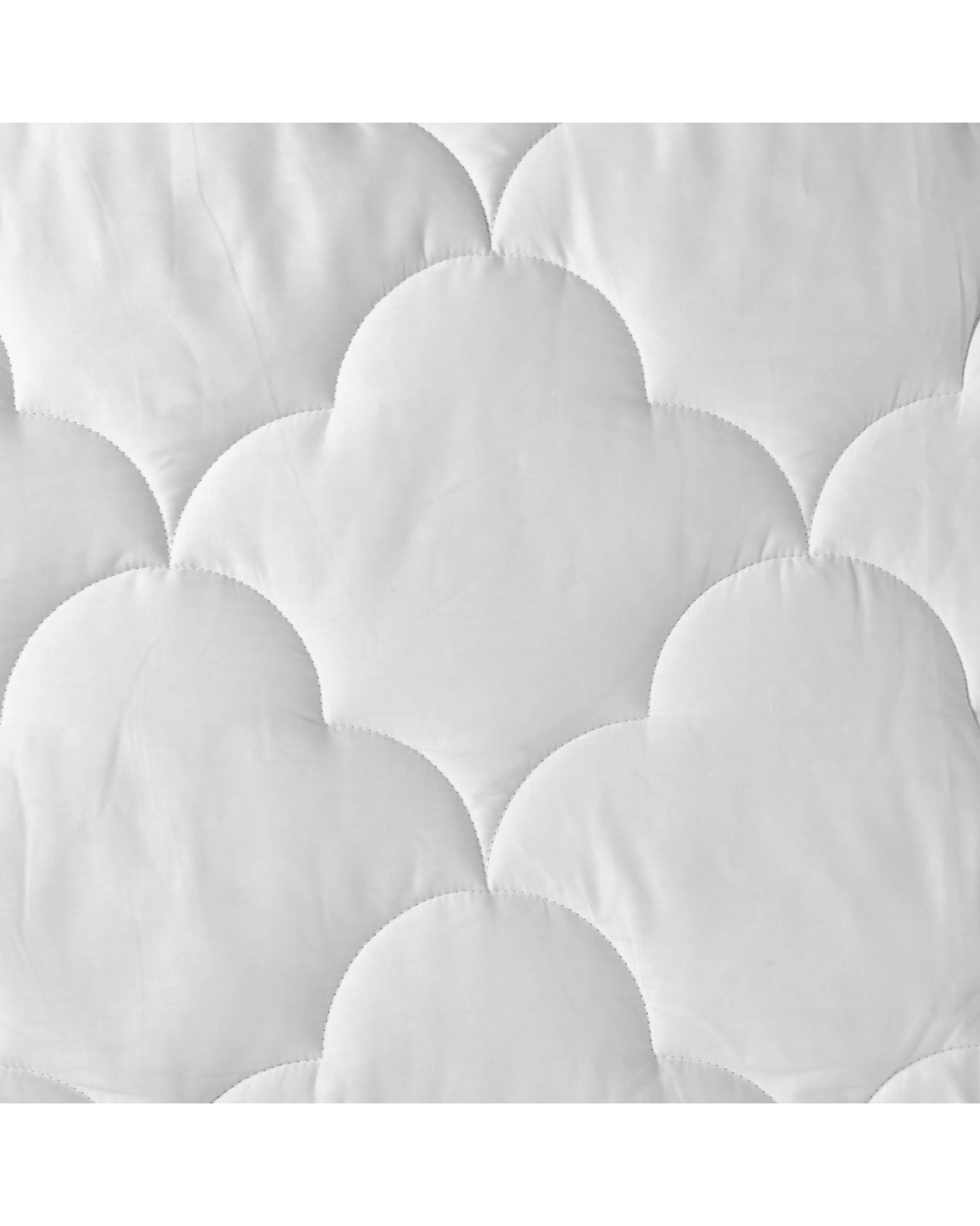 5 Natural Home 450gsm Winter Cotton Quilt - Super King Bed - White, 5 of 7