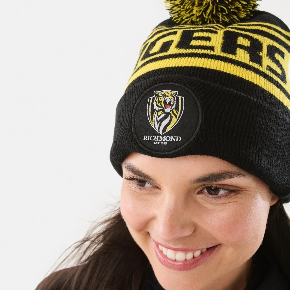 4 Official AFL Adult Beanie Richmond, 4 of 4