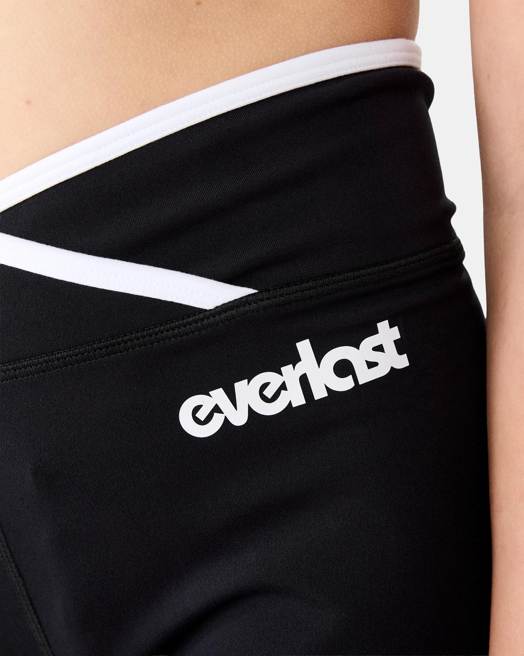 4 Everlast Kids Piping Bike Shorts Black, 4 of 6