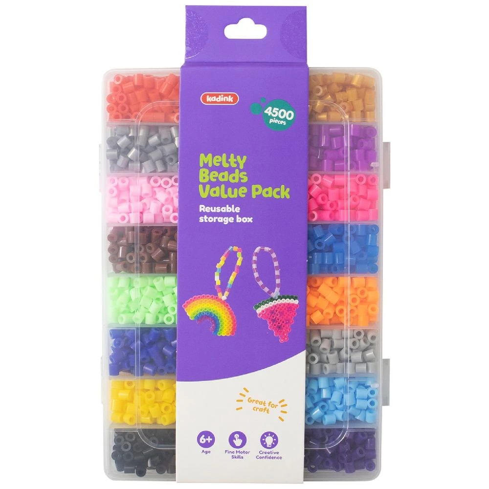 1 Kadink Melty Beads Assorted 4500 Pack, 1 of 2