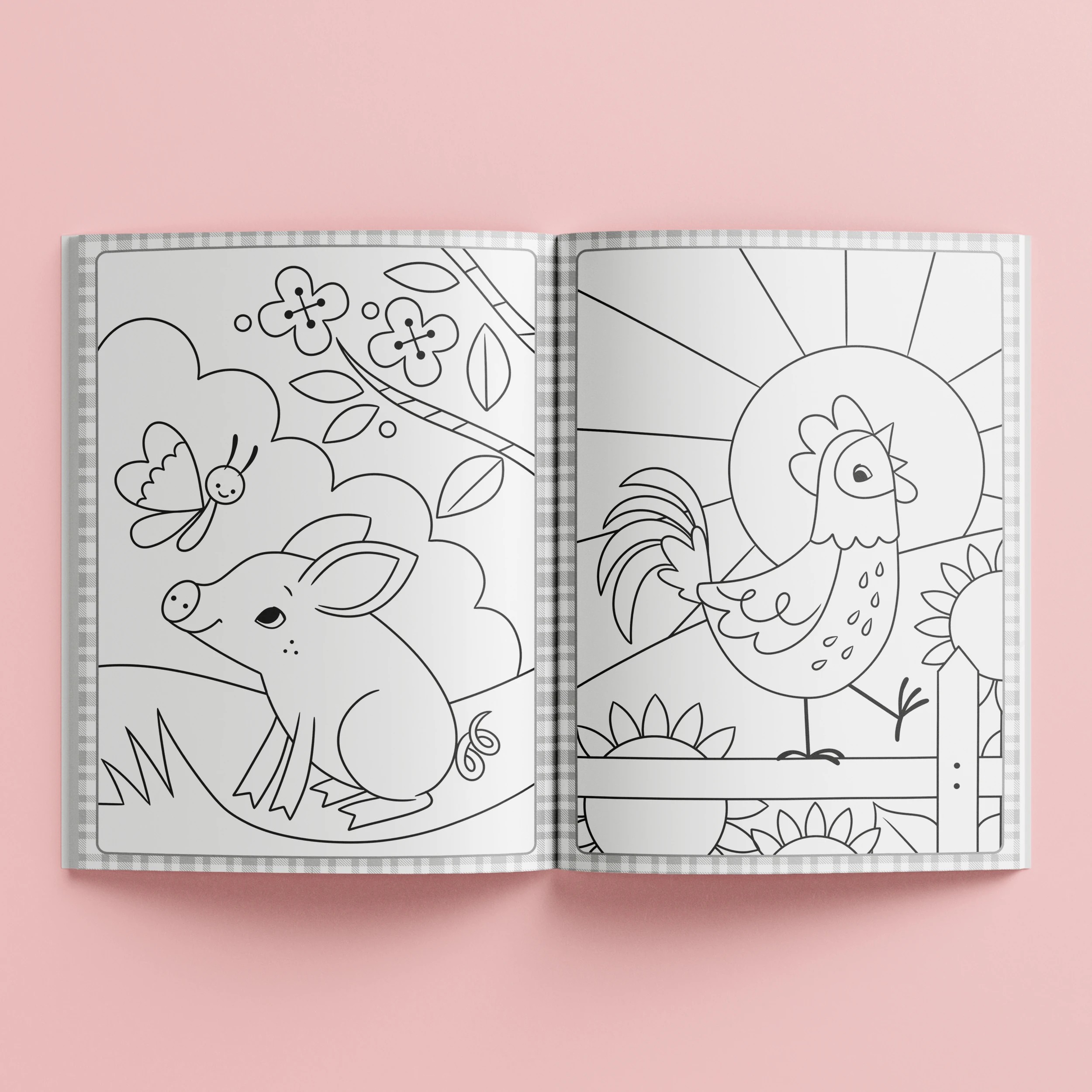 4 Mega Colouring Farmyard Fun Book, 4 of 5