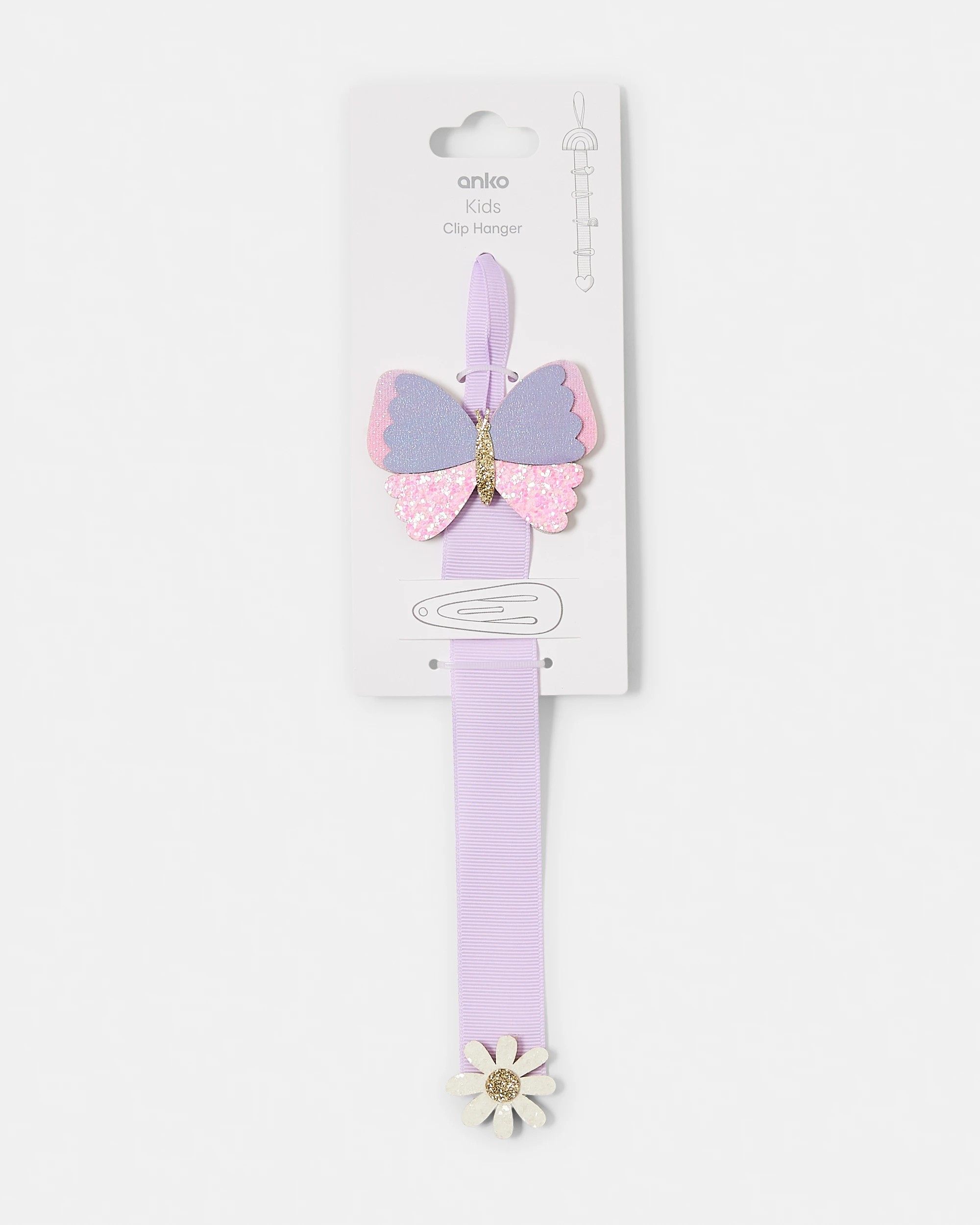 3 Clip Holder - Butterfly, 3 of 3