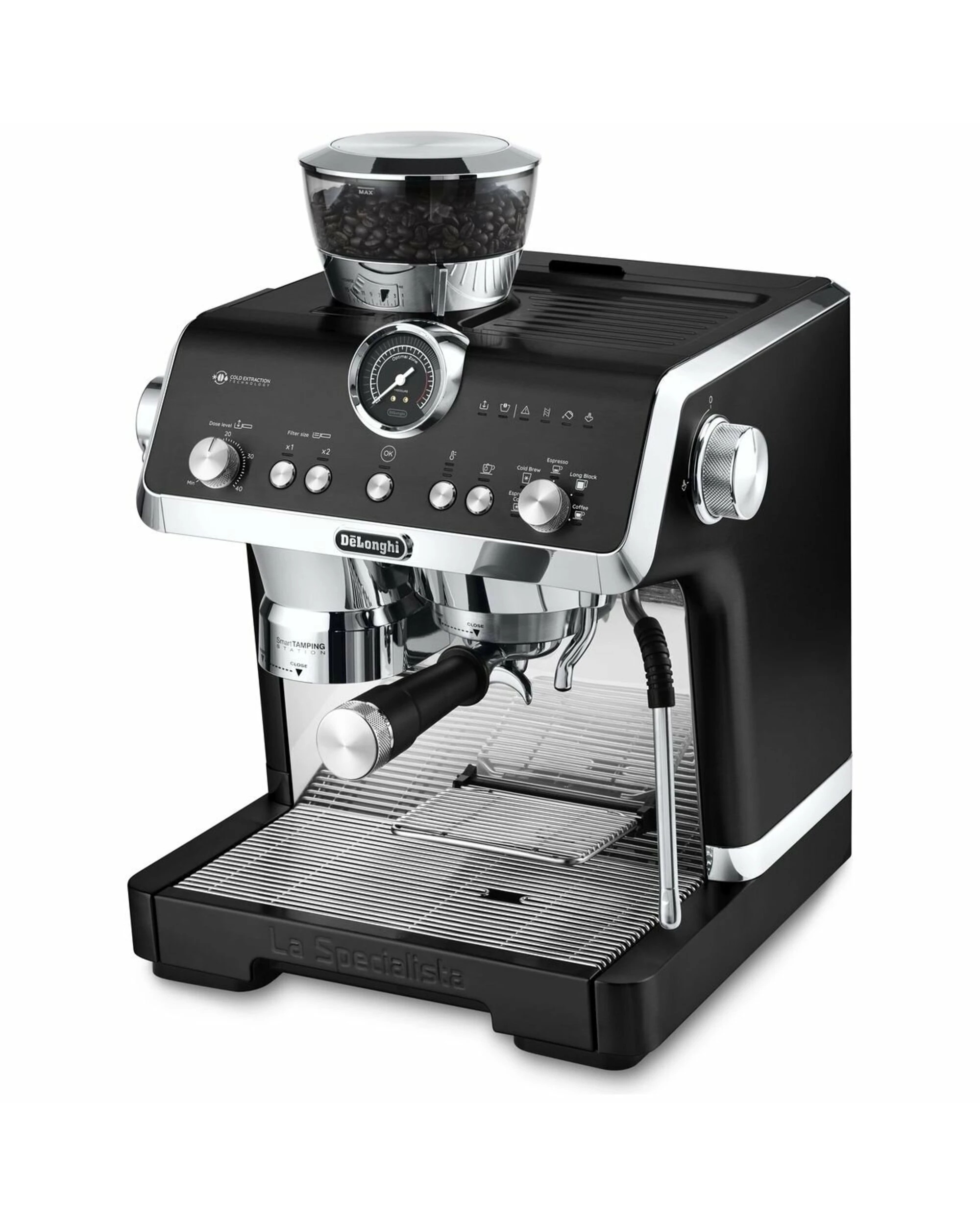 3 De'Longhi La Specialista Opera Manual Coffee Machine, 3 of 5