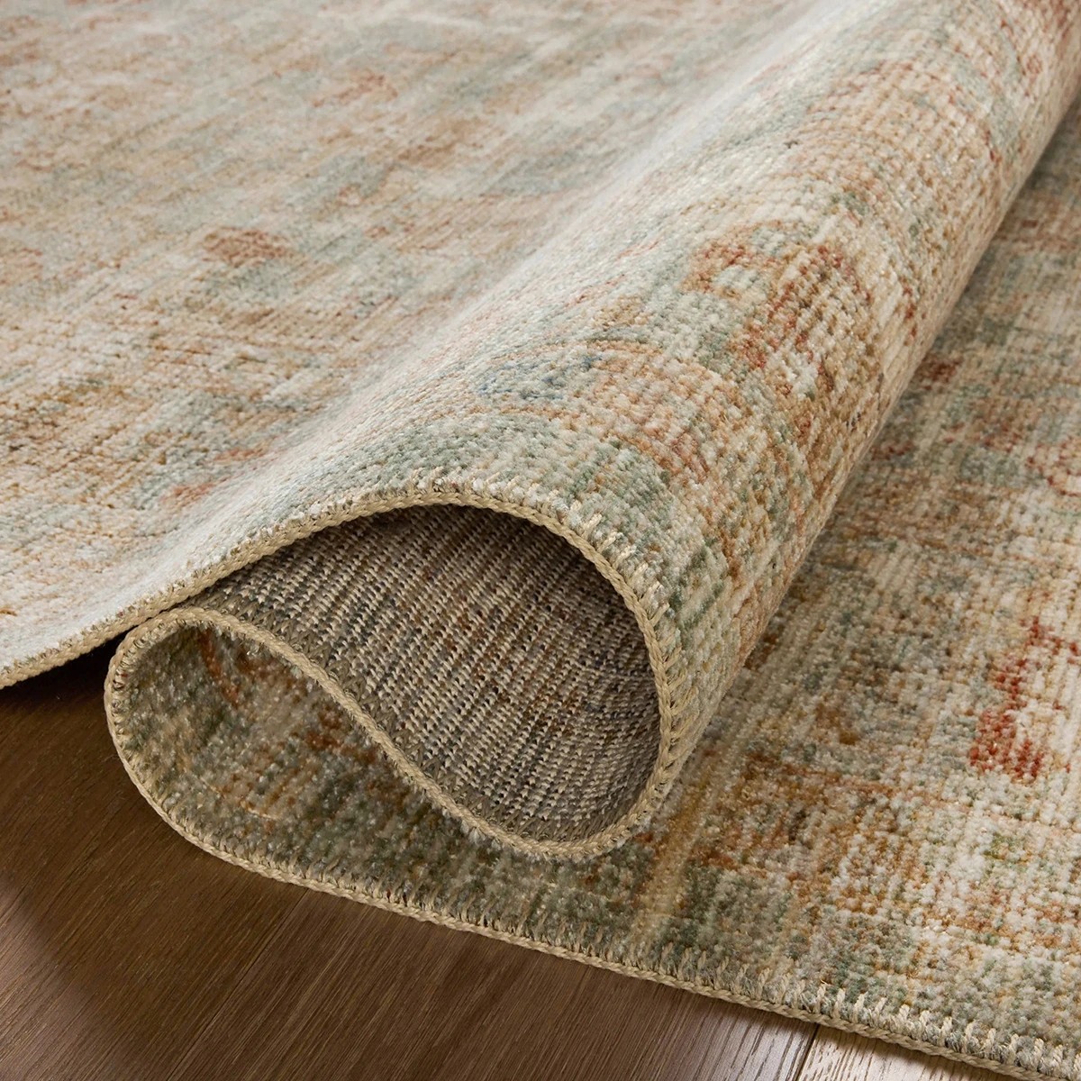 5 Common Ground Rugs Heirloom 06 230x160cm - Medium Power Loomed Floor Rug - Blue, 5 of 7