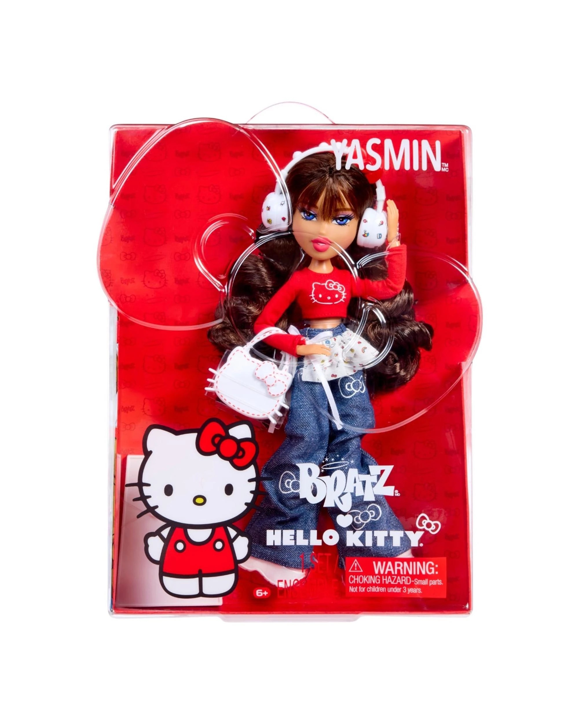 1 Bratz x Hello Kitty Yasmin Sanrio Fashion doll with Accessories, 1 of 10