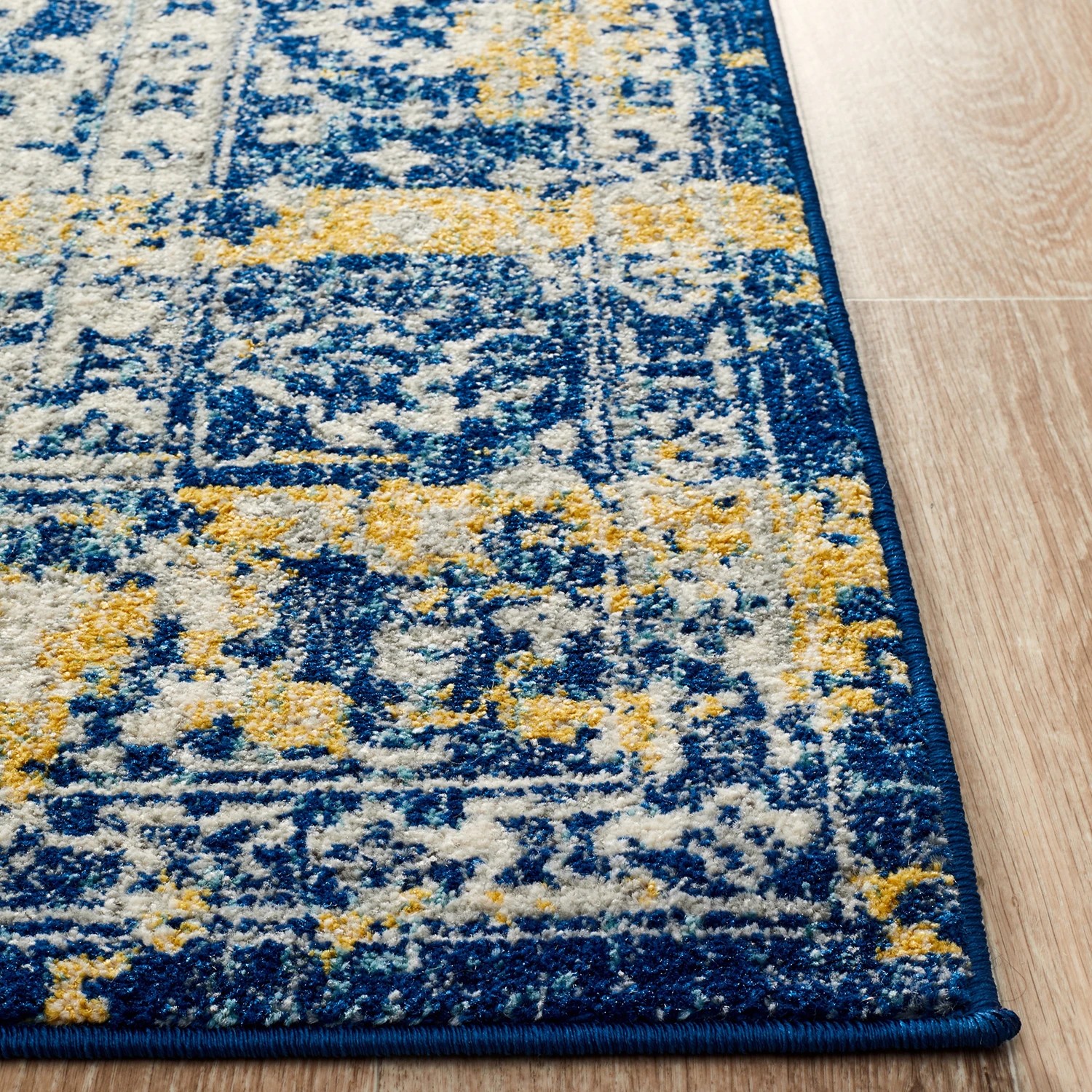 3 Common Ground Rugs Gallery 869 230x160cm - Medium Power Loomed Pet Friendly Floor Rug - Blue, 3 of 7