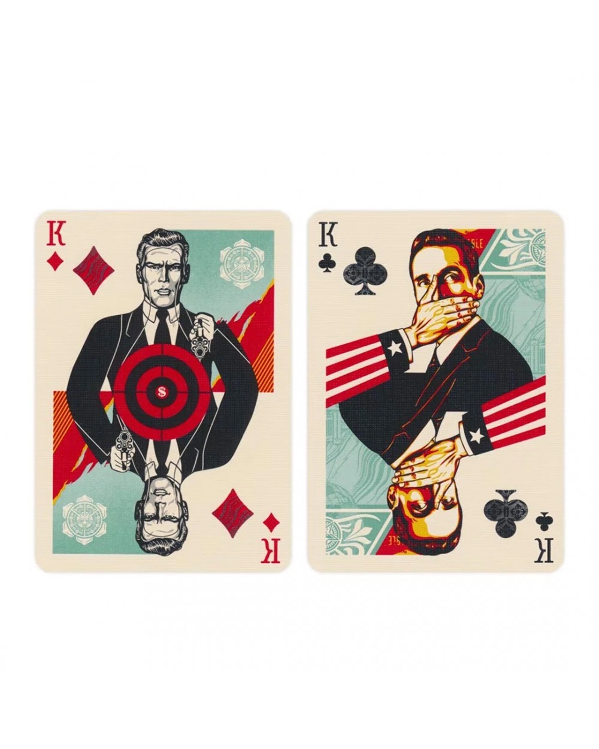 4 theory11 OBEY Gold Edition Playing Cards, 4 of 6
