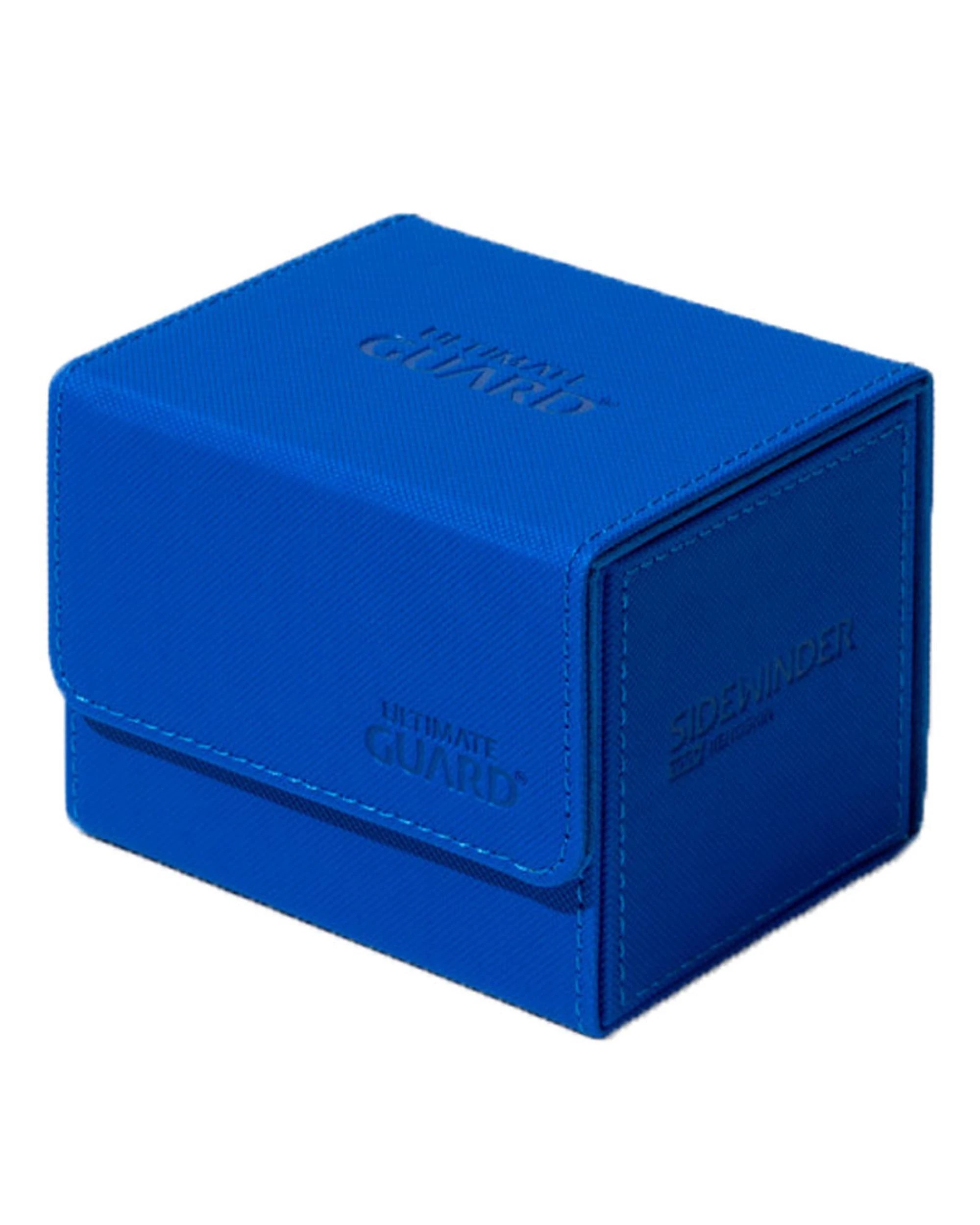 1 Ultimate Guard Sidewinder 100+ Xenoskin Monocolor Deck Box - Blue, 1 of 6