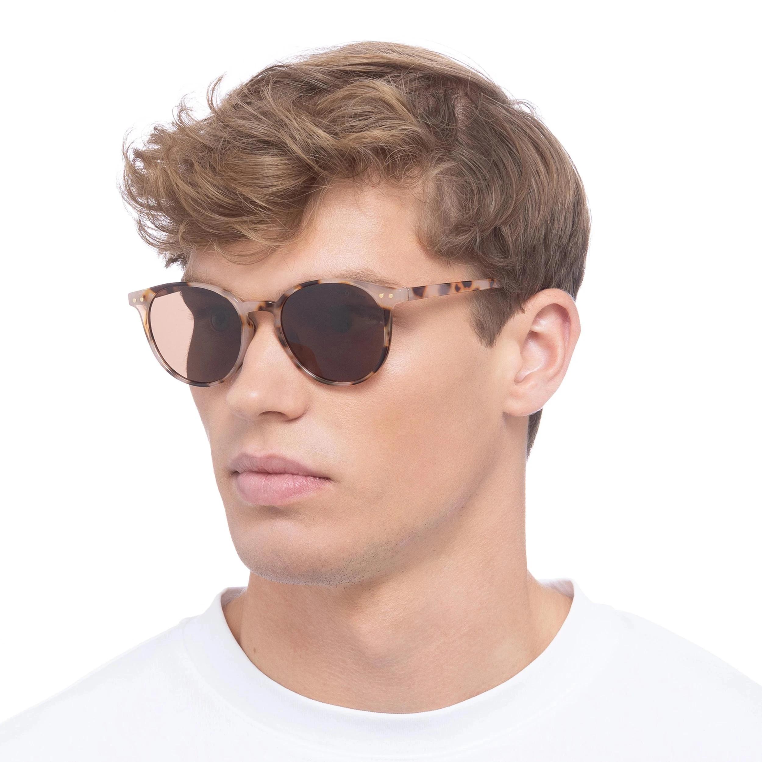 2 SOLARIZED® Classic Round Sunglasses SHINY COOKIE TORT, 2 of 3