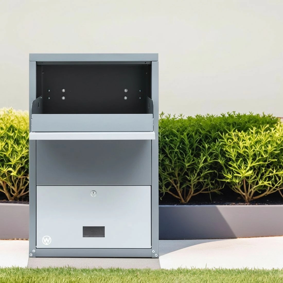 6 Gardeon Parcel Letterbox Drop Box Package
 - grey, 6 of 7