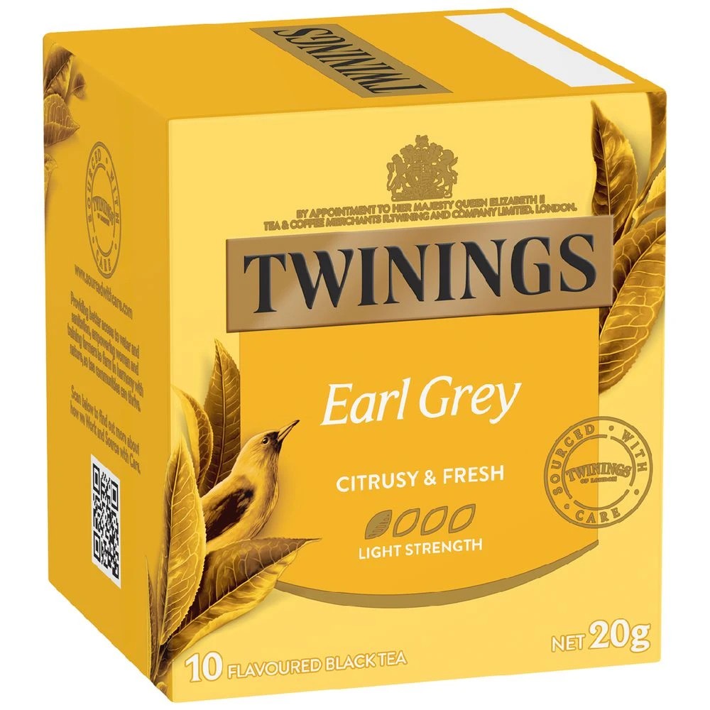 1 Twinings Earl Grey Tea Bags 10 Pack, 1 of 4