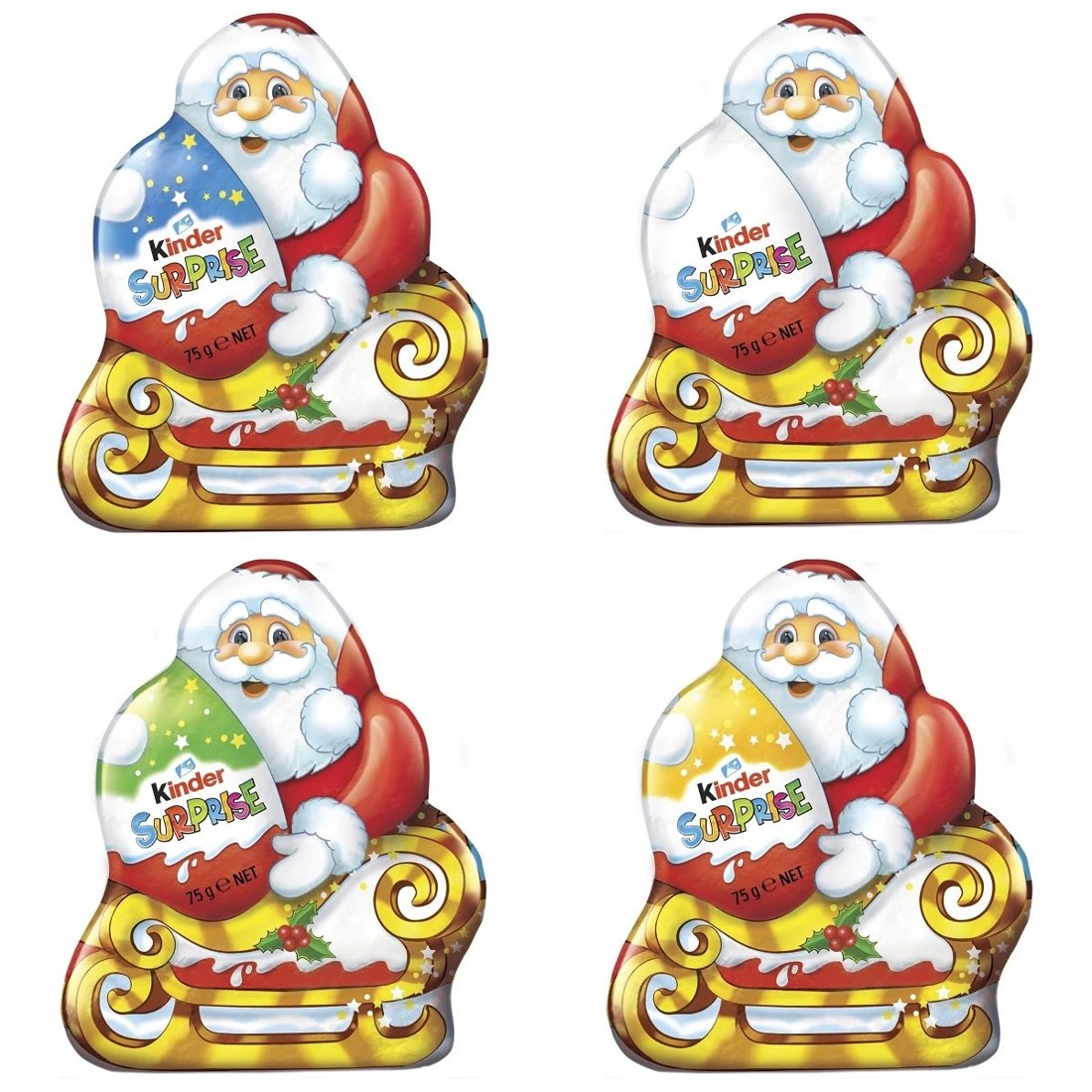 1 Kinder Santa Suprise 75g - Assorted, 1 of 6