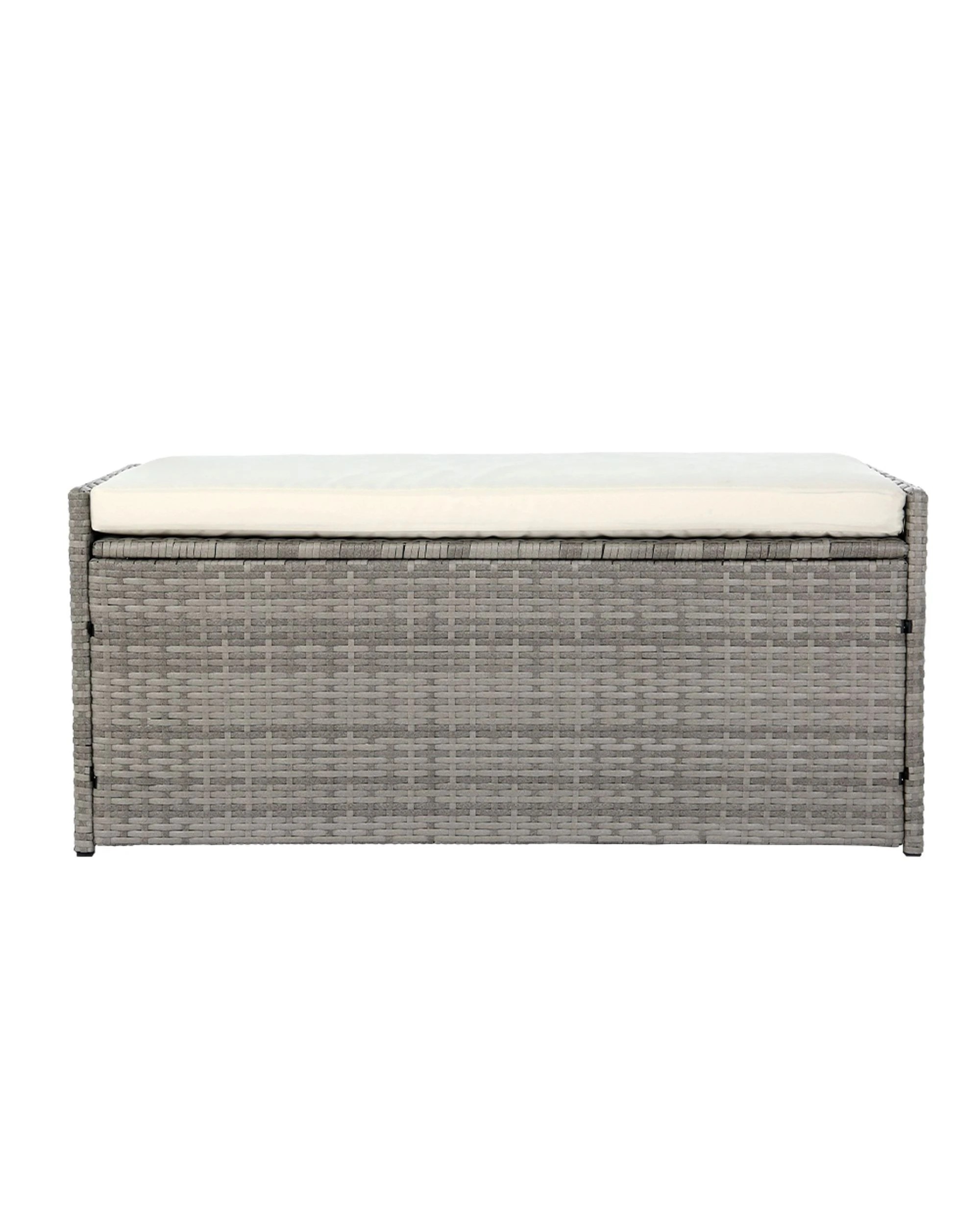 3 Gardeon Outdoor Storage Bench - Grey, 3 of 7