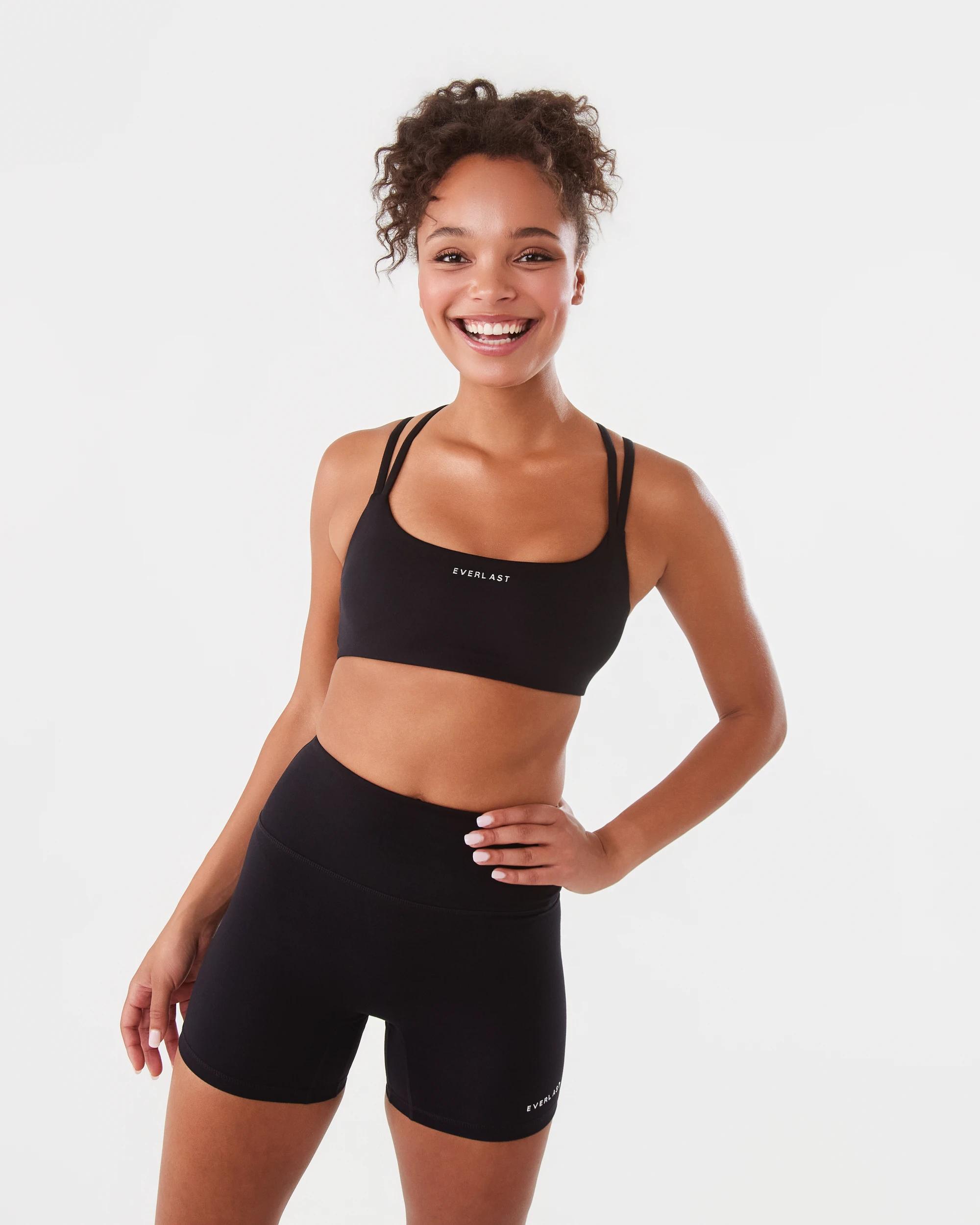 9 Everlast Womens Strappy Crop Top Black, 9 of 9
