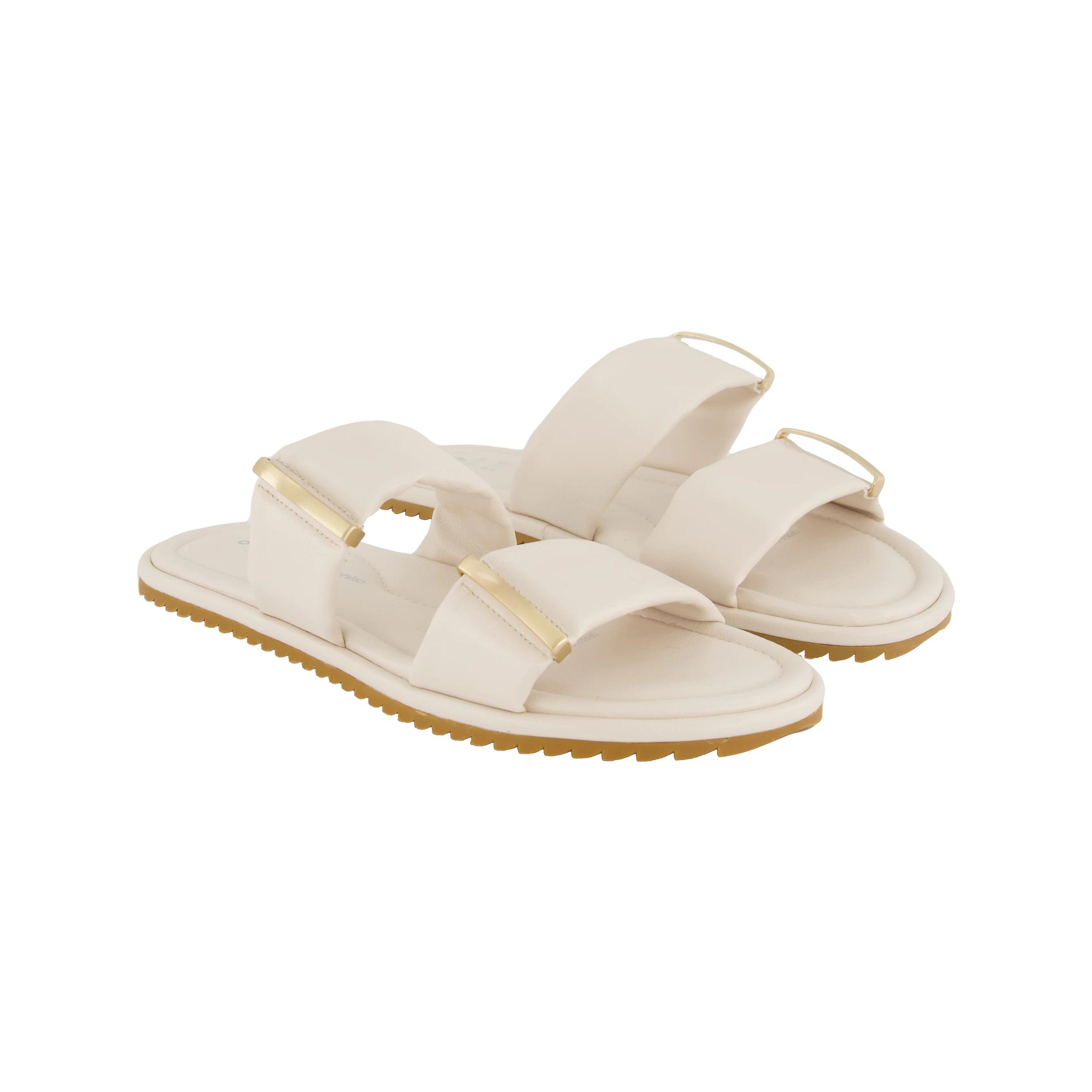 2 Comfort Footbed Slides IVORY WHITE, 2 of 3