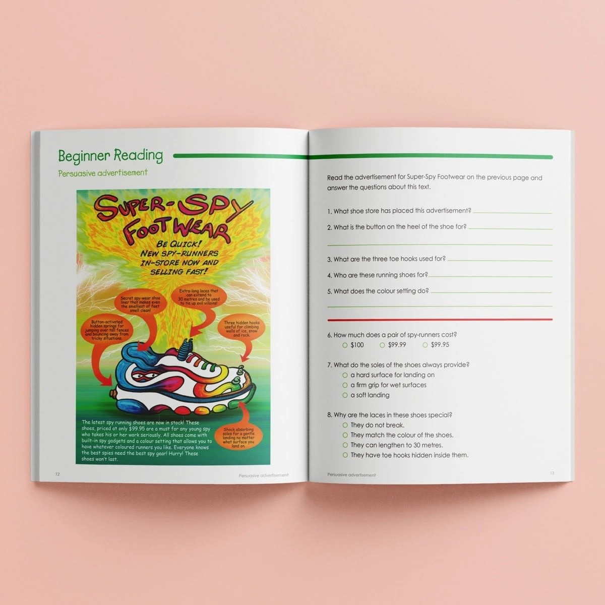 4 Naplan-Style Workbook and Tests Year 3: Reading - Book, 4 of 5