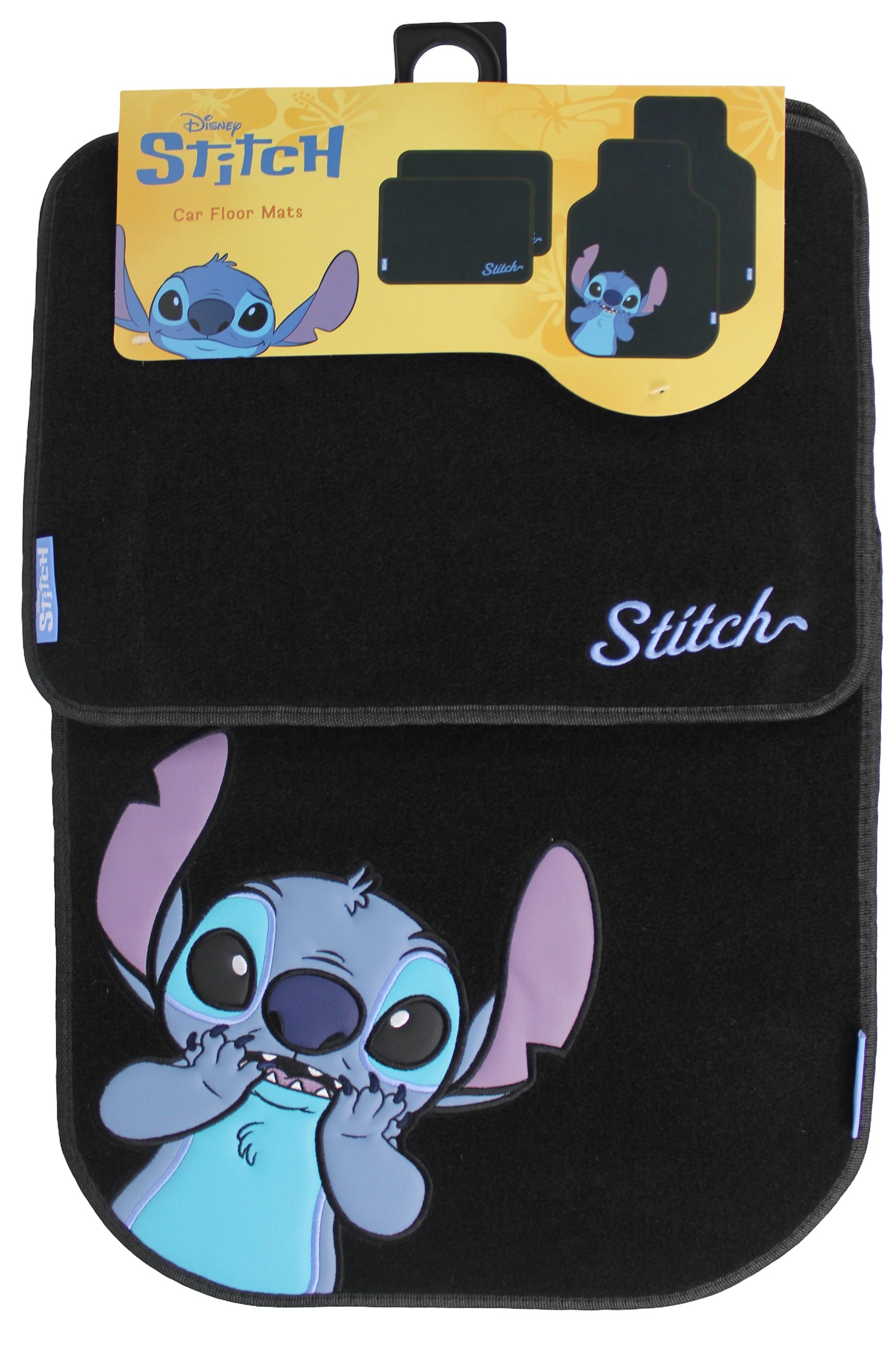 2 4 Pack Disney Stitch Car Floor Mats, 2 of 2