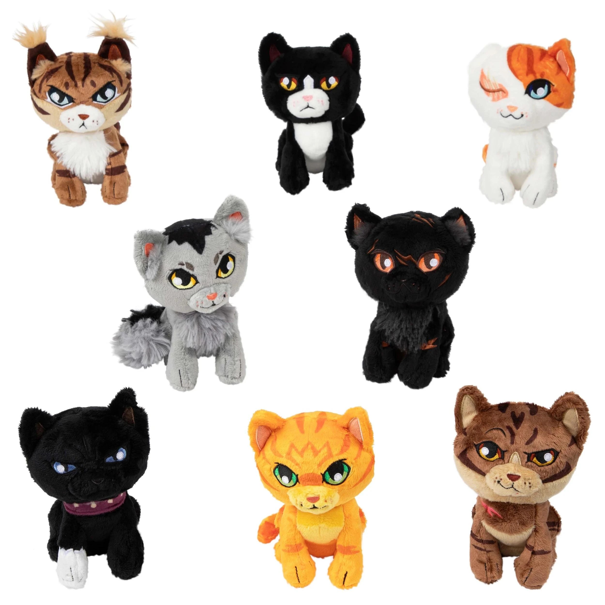 2 B. toys Warrior Cats 6 Inch Mini Mystery Plush Series 1 - Assorted - Multi, 2 of 10