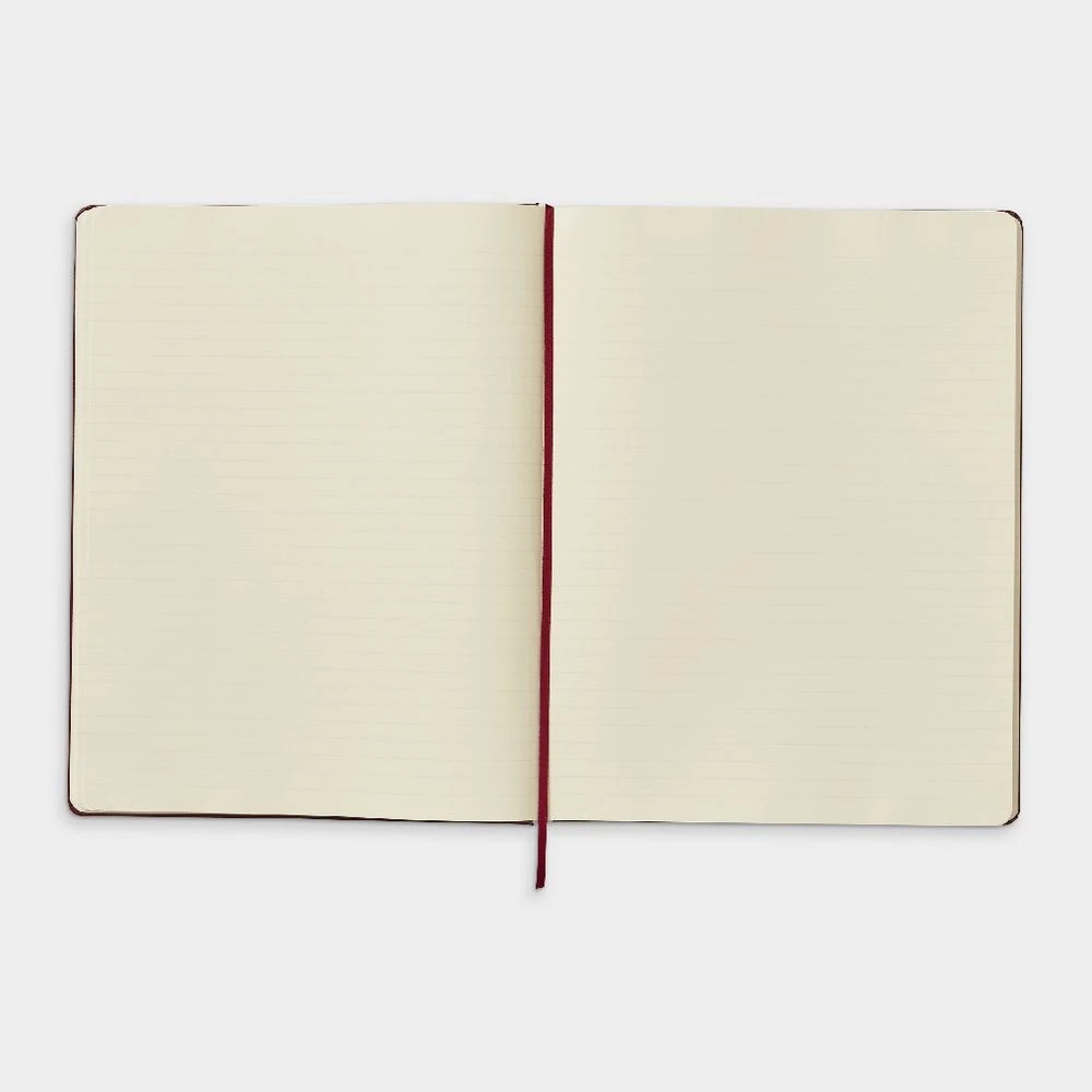 2 J.Burrows Large Journal Ruled 240 Page Dark Red, 2 of 4