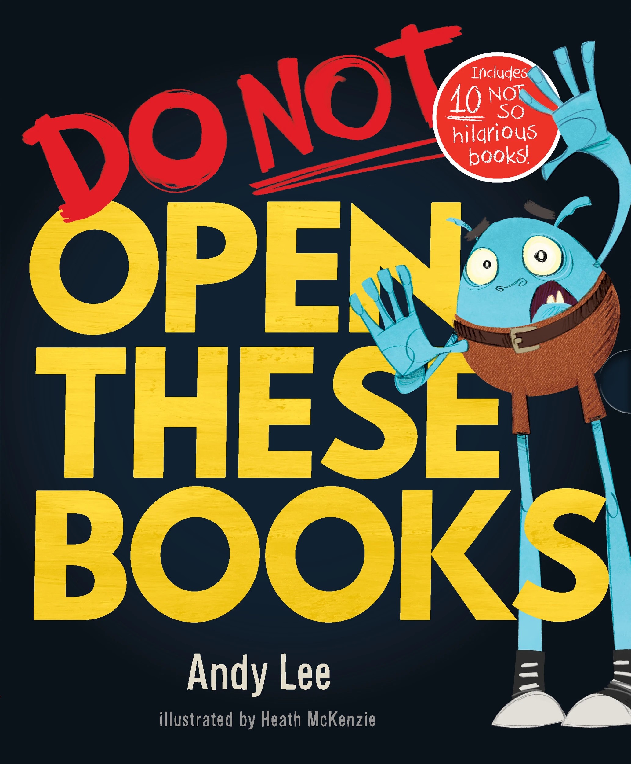 2 Do Not Open These Books by Andy Lee - Book, 2 of 2