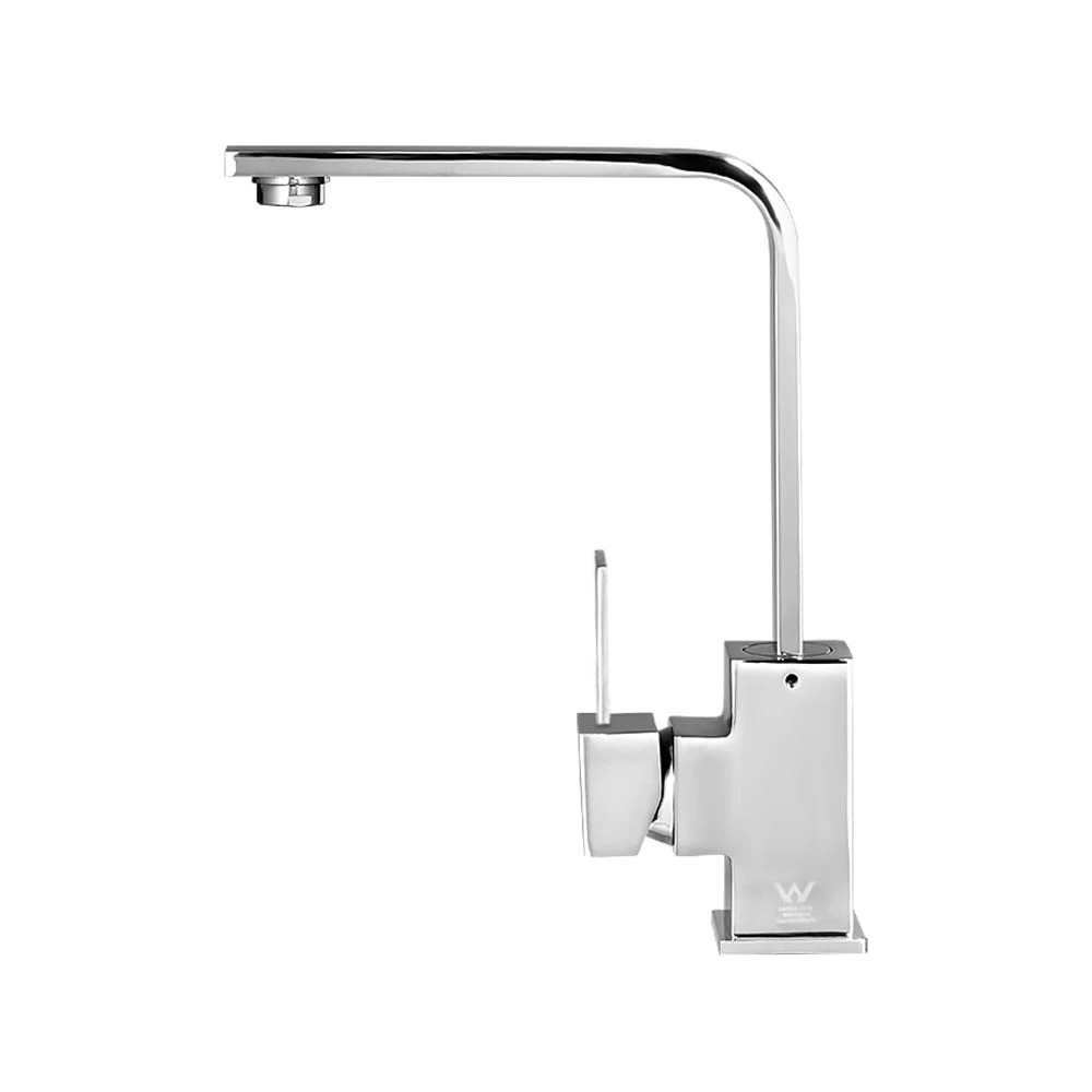 1 Cefito Kitchen Mixer Tap Mixer Square Sink Faucet Basin Laundry - Silver, 1 of 7