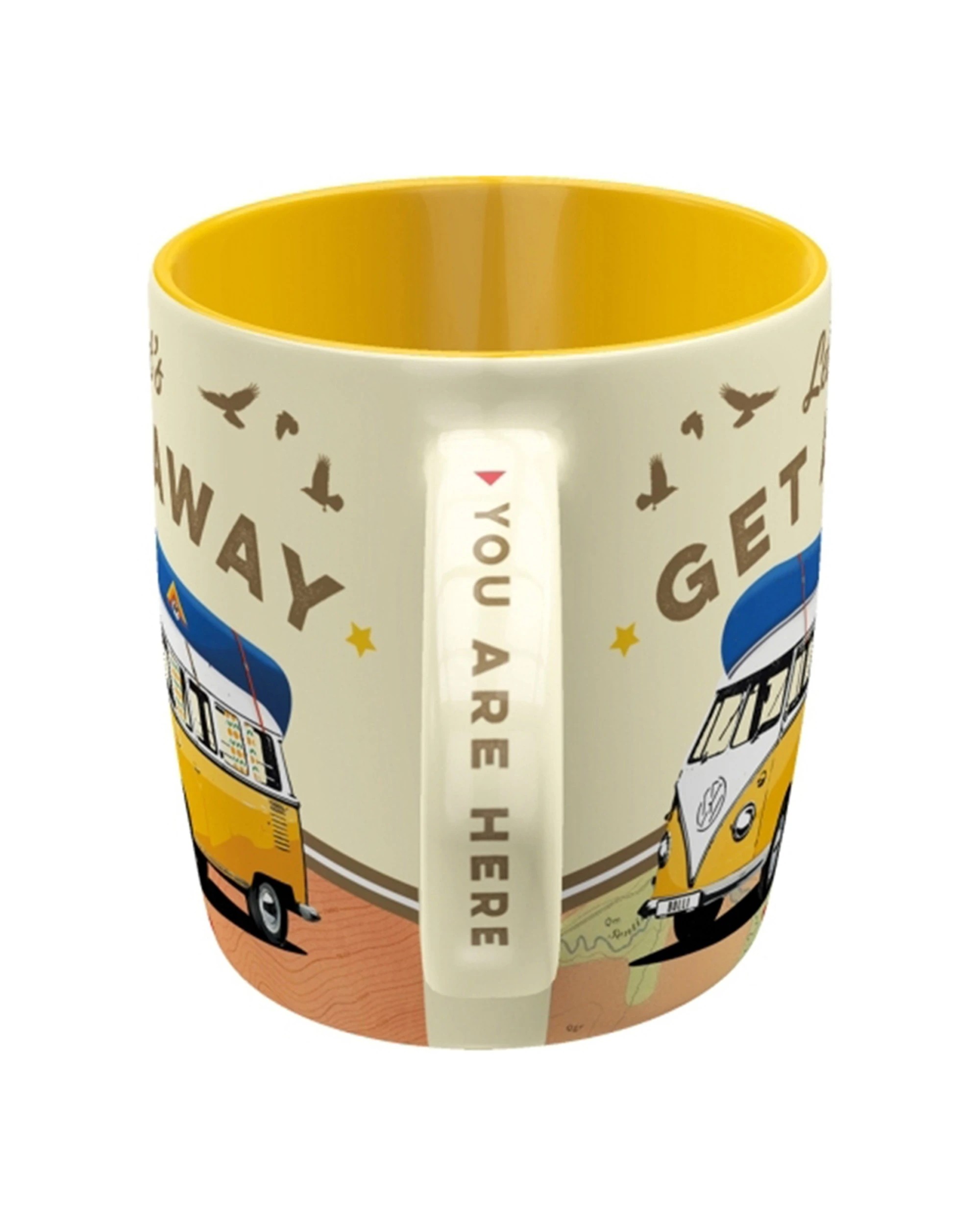 3 Nostalgic-Art Ceramic Mug 330ml Mug - VW Bulli Travel-Themed Retro - Multi, 3 of 4