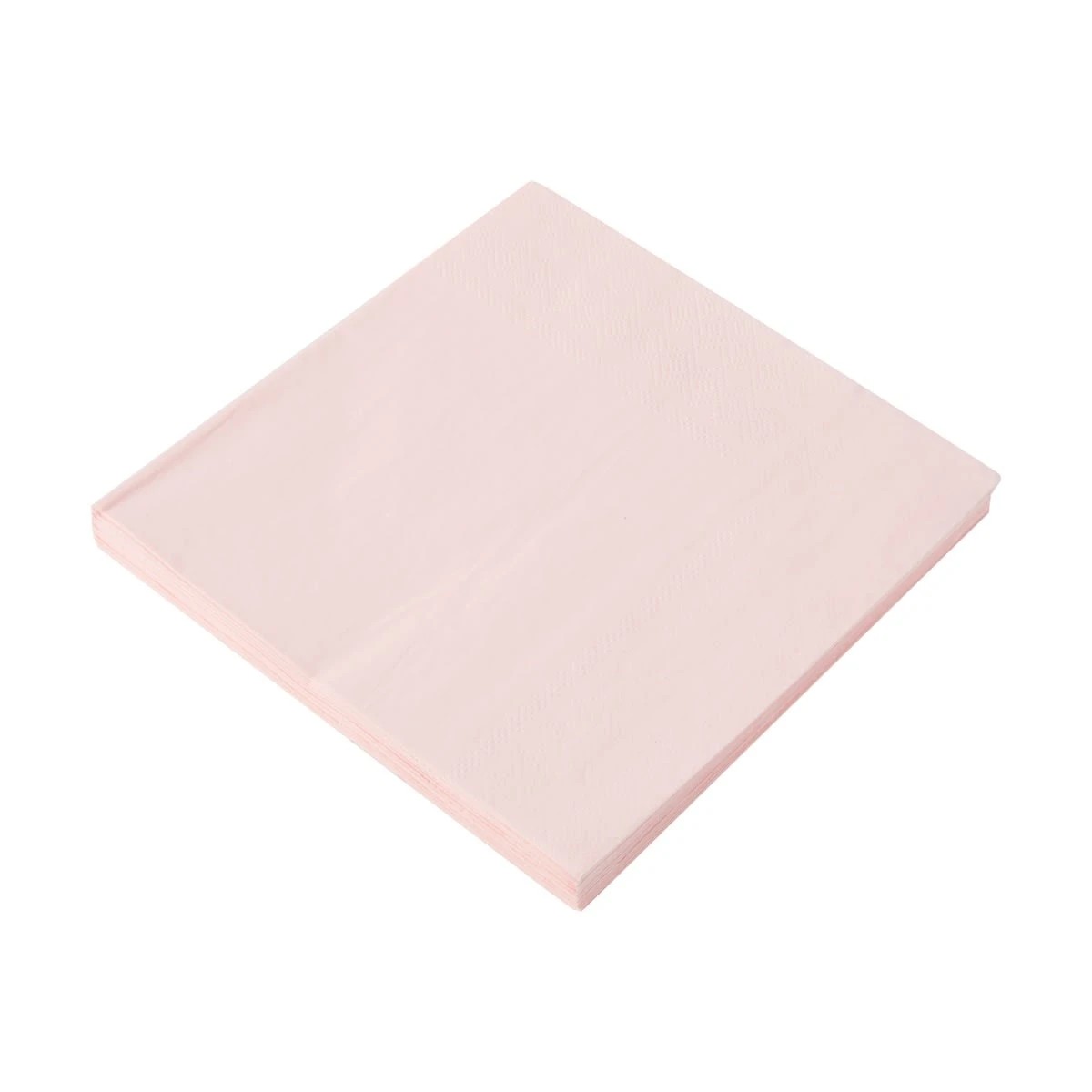 2 20 Piece Pastel Pink Paper Napkins, 2 of 5