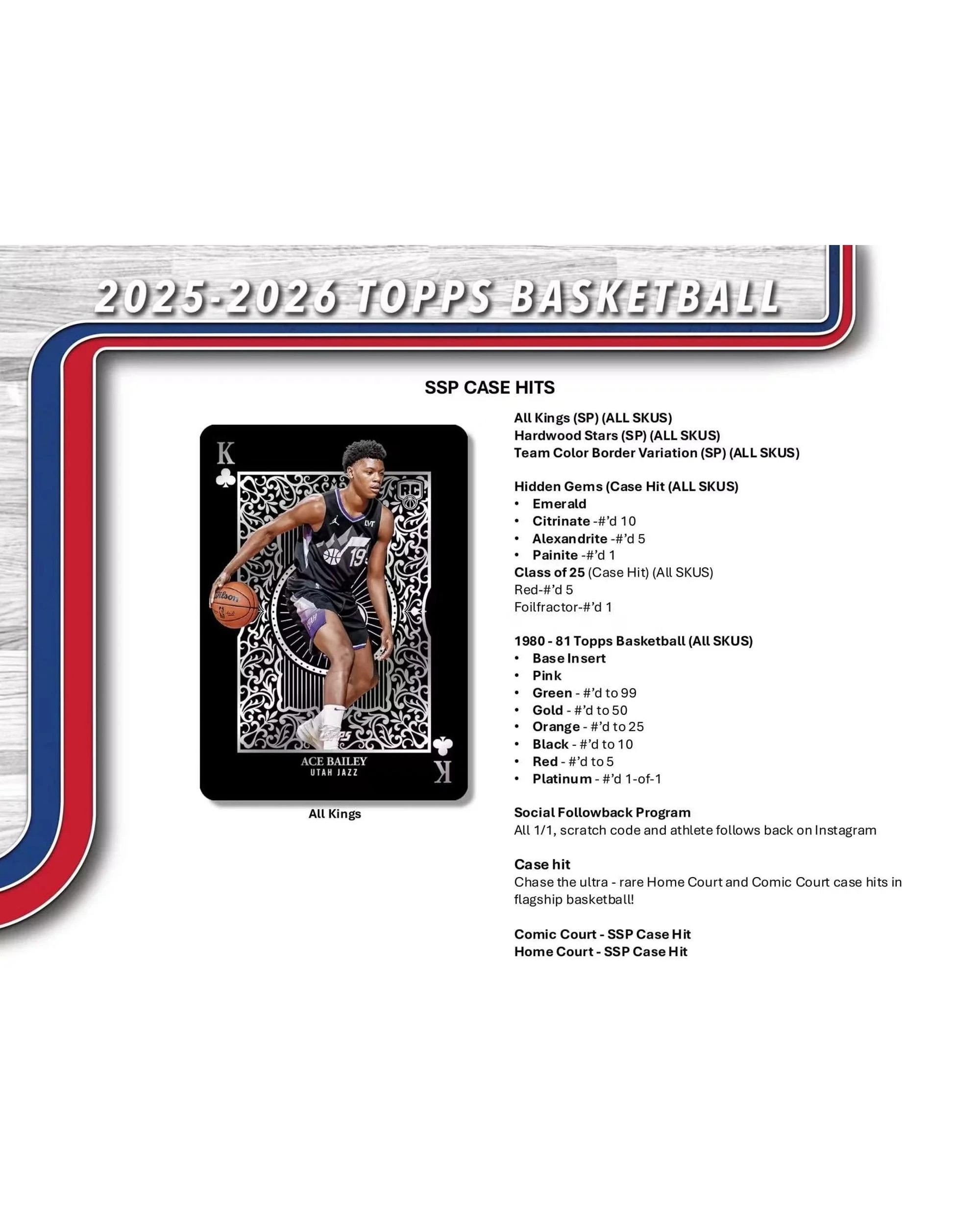 6 Topps 2025 - 2026 NBA Basketball Value Box, 6 of 10