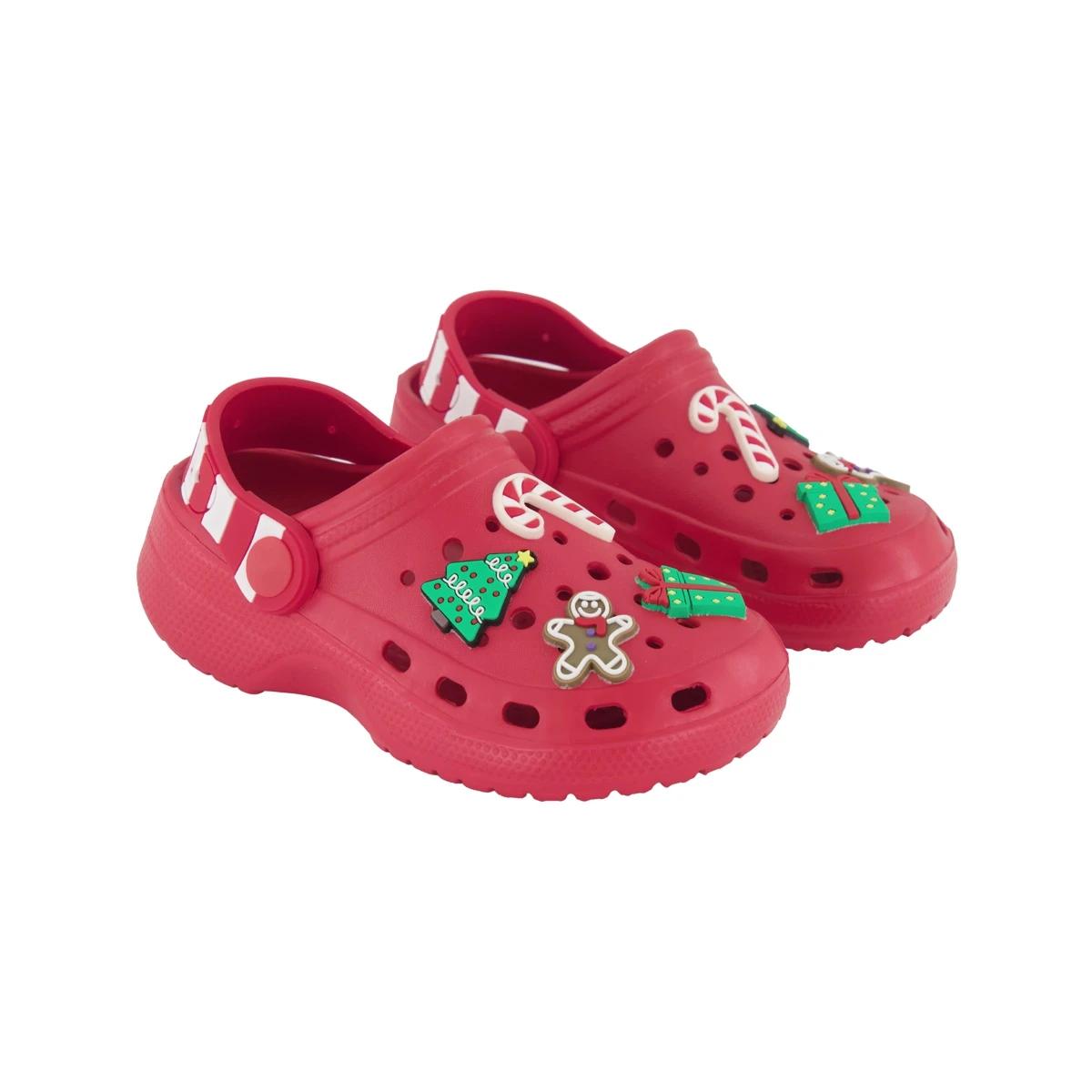 2 Junior Clog Sandals RED, 2 of 4