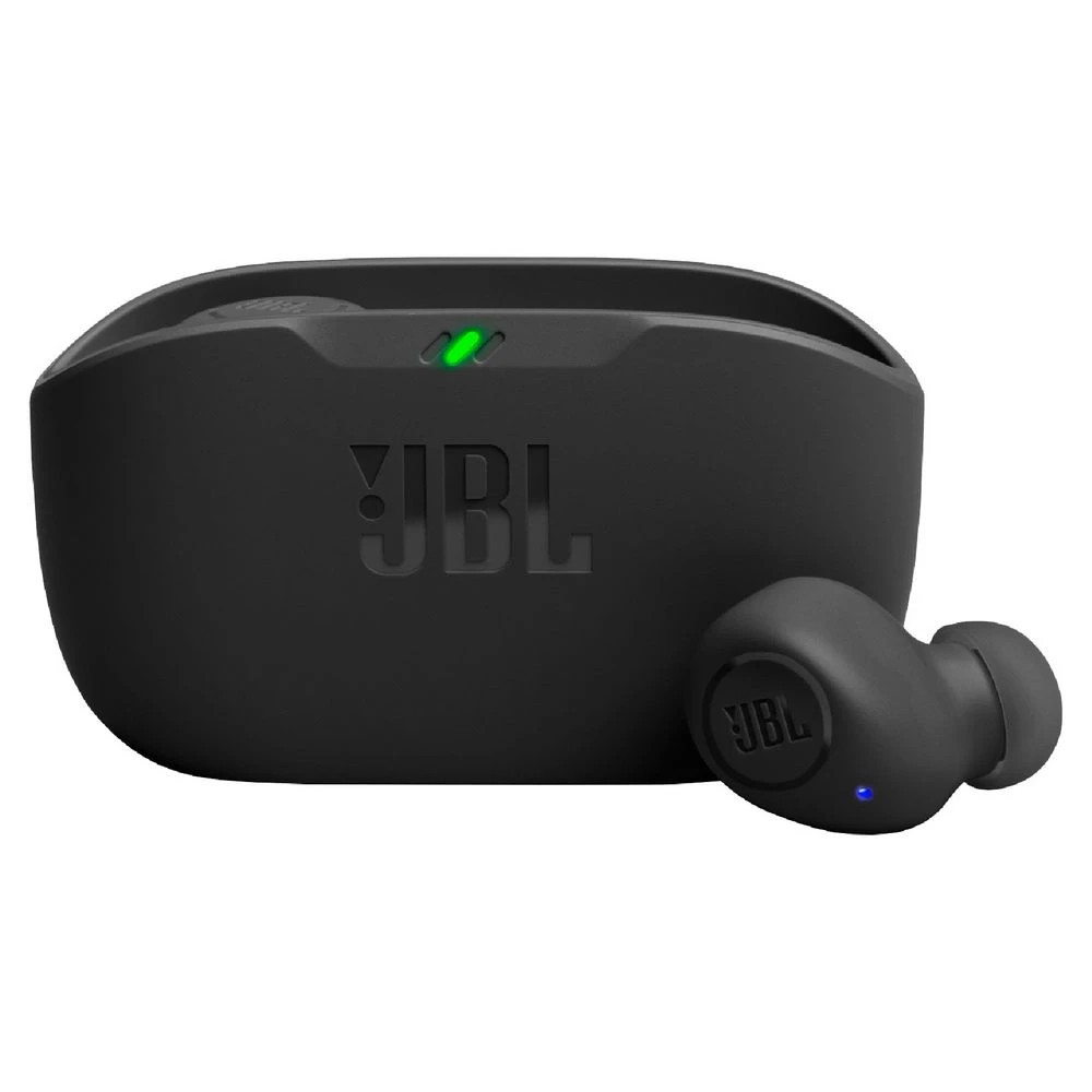 1 JBL Wave Buds True Wireless Earbuds Black, 1 of 9