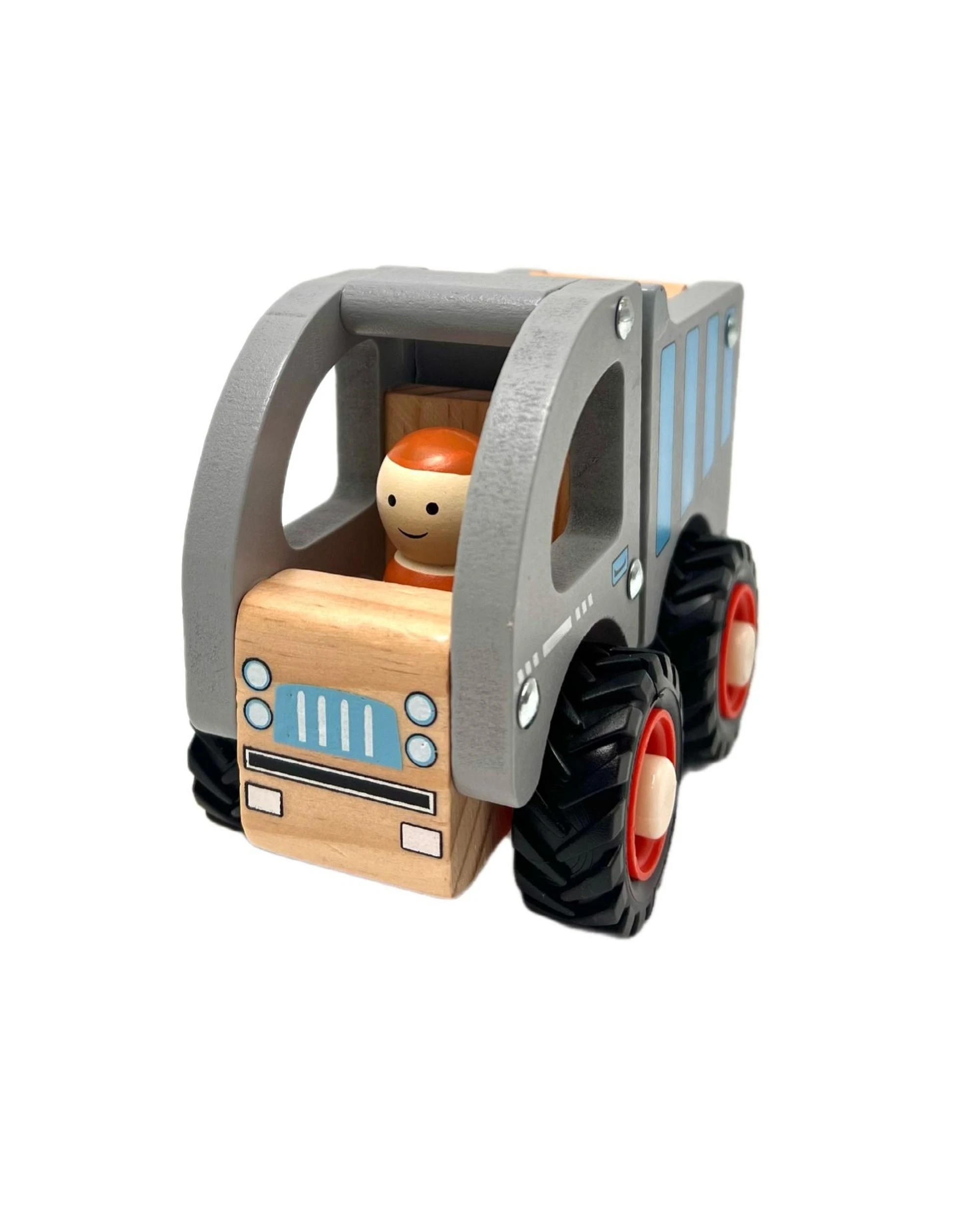 3 Toyslink Wooden Wheelie Dump Truck Toy Vehicle, 3 of 4
