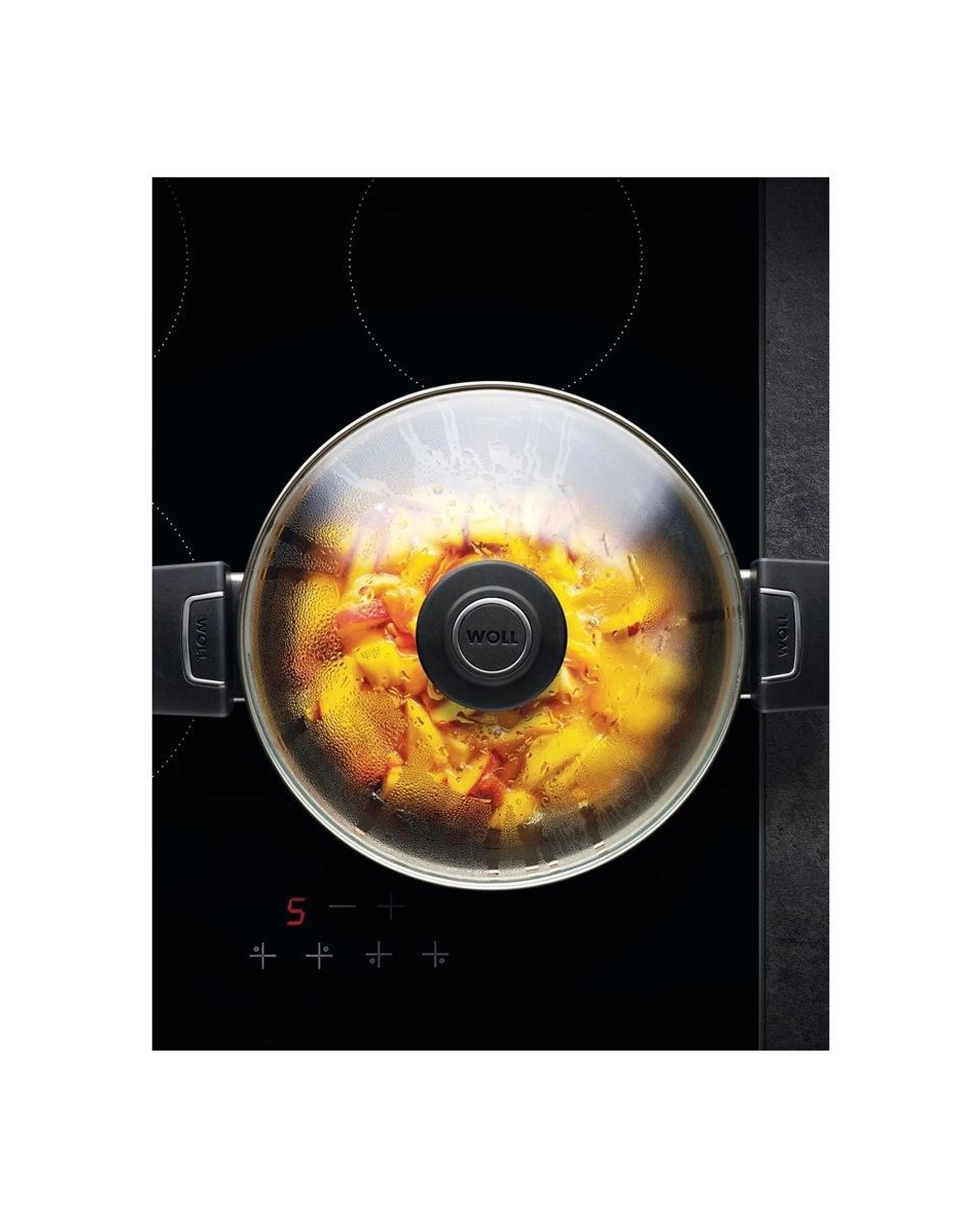 4 Woll Diamond Lite Stock Pot With Lid Fixed Handle Induction Oven Safe 24cm 5l - Silver, 4 of 5