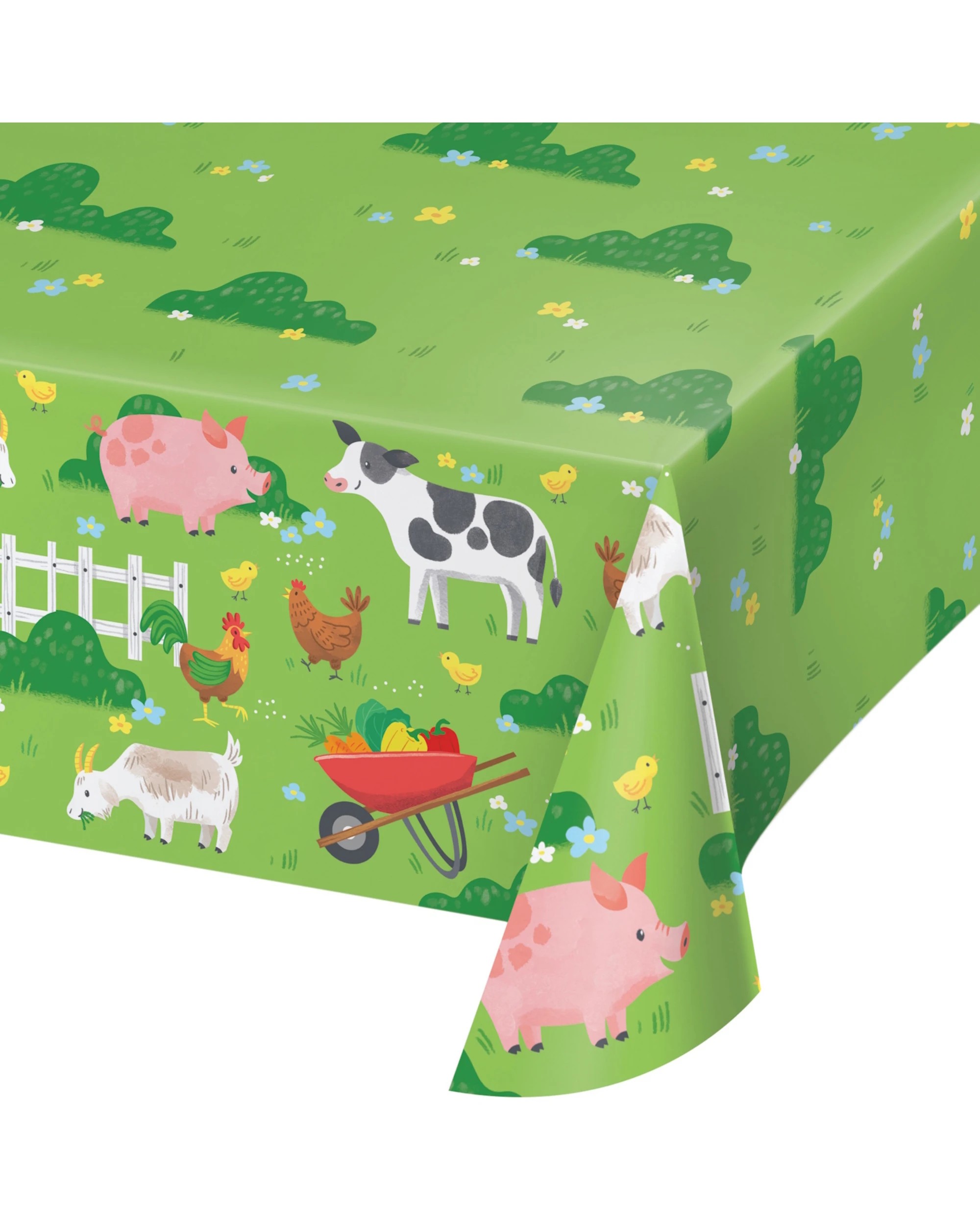 1 Party Creations Farm Animals Paper Tablecloth, 1 of 1