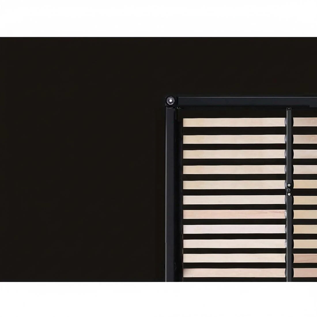 7 Artiss Bed Frame Double Size LED Gas Lift - Grey, 7 of 10