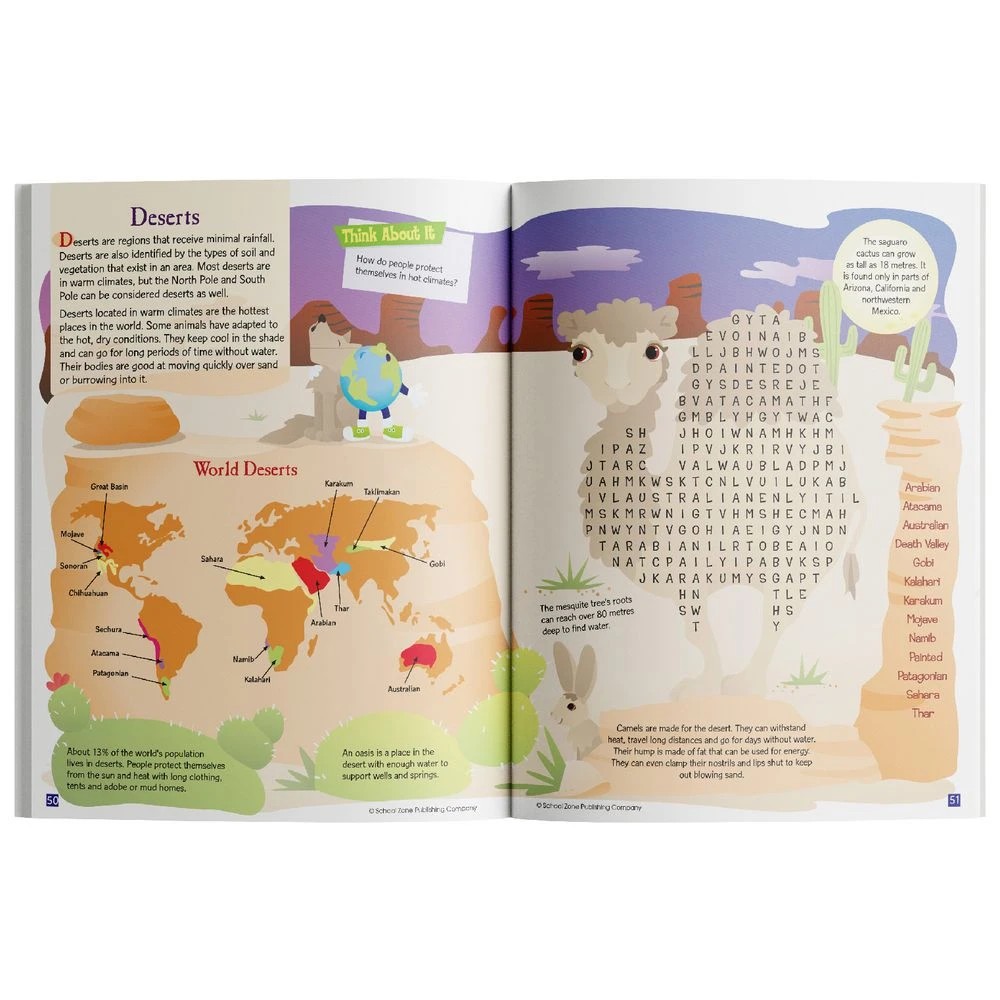 3 School Zone Activity Zone Wordsearches, 3 of 4