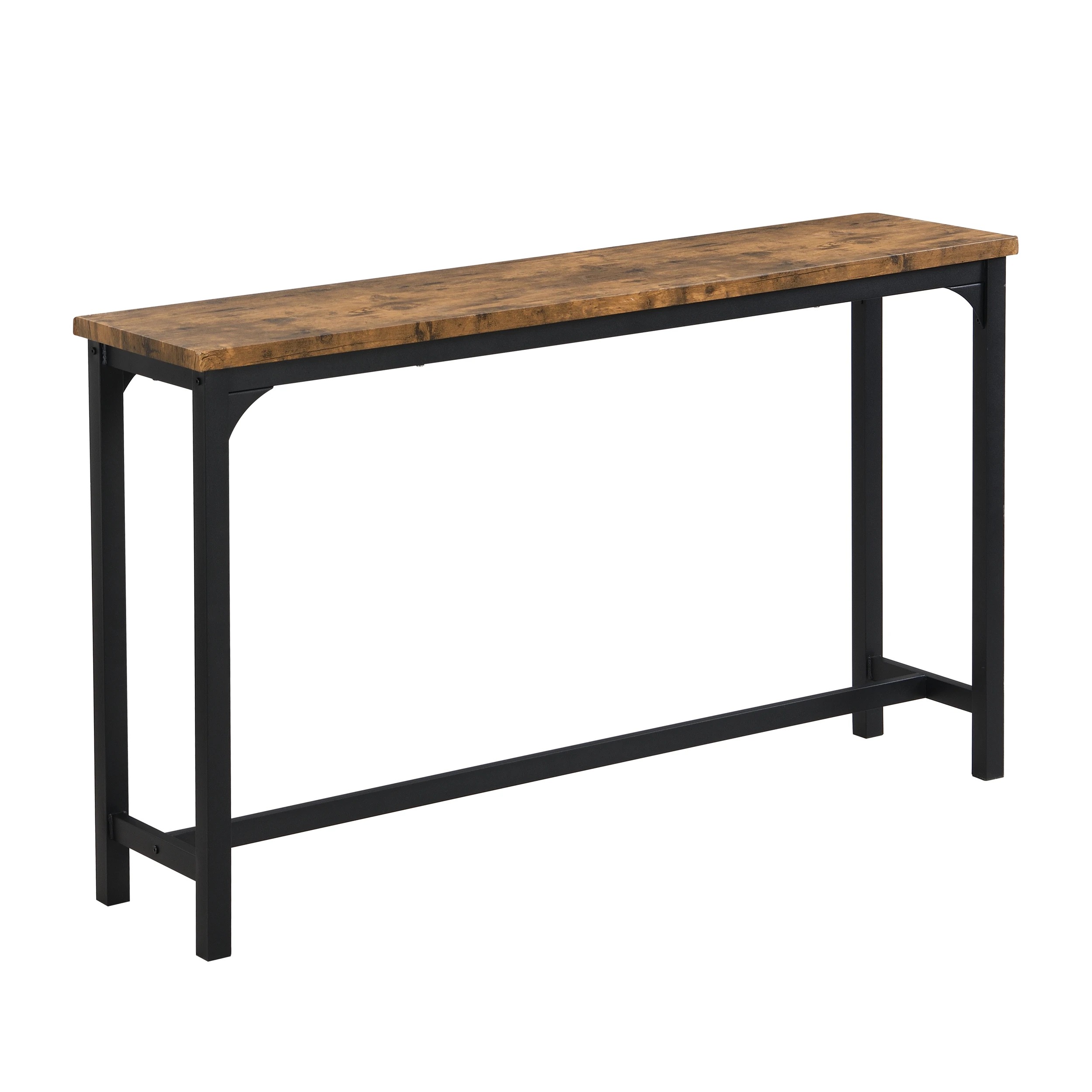 6 IHOMDE 4-Piece Console Table with 3 Stools, 6 of 10