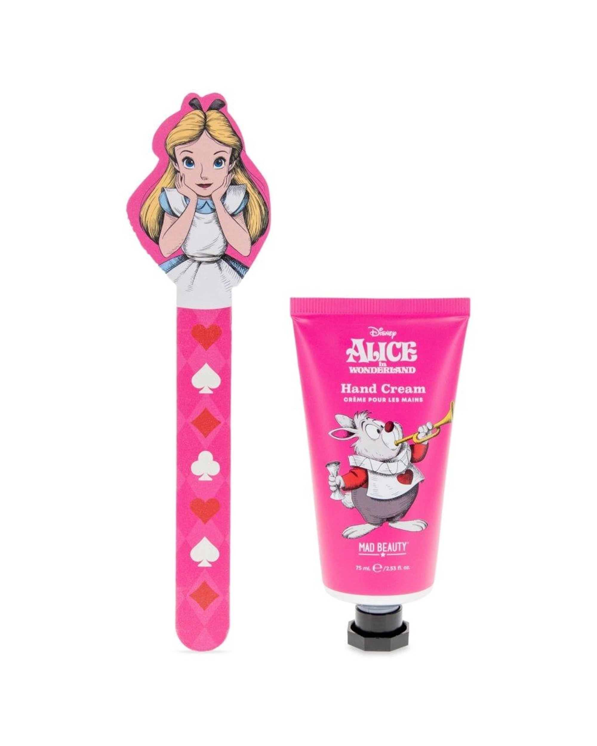 2 DISNEY 4PK Alice In Wonderland Hand And Nail Care Duo Set 75ml - Multi, 2 of 3