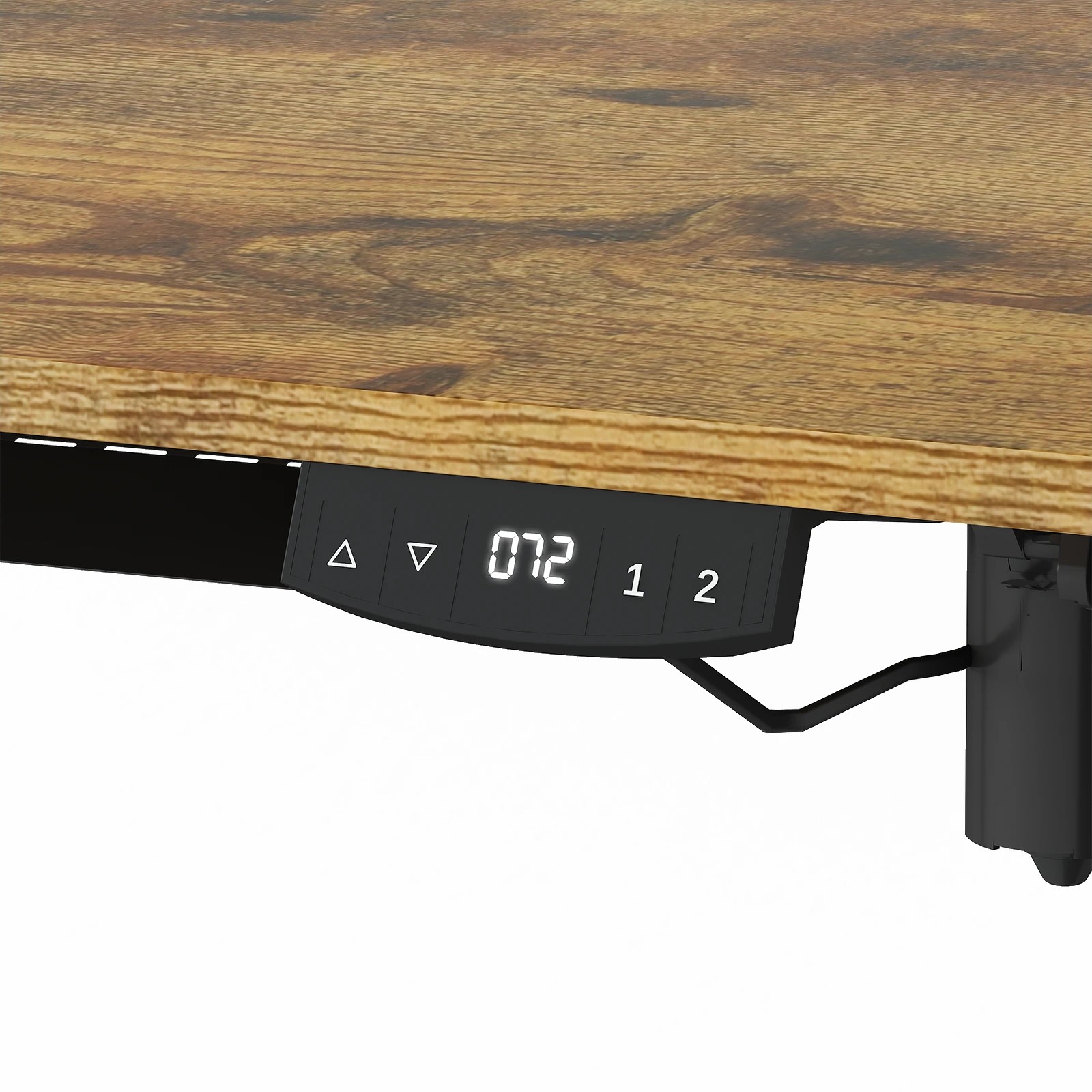 5 Advwin Electric Standing Desk Height Adjustable - Brown, 5 of 6