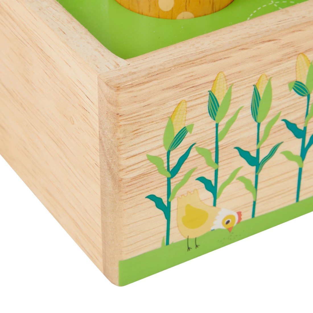 7 12 Piece Wooden Gardening Shape Sorter Playset, 7 of 10