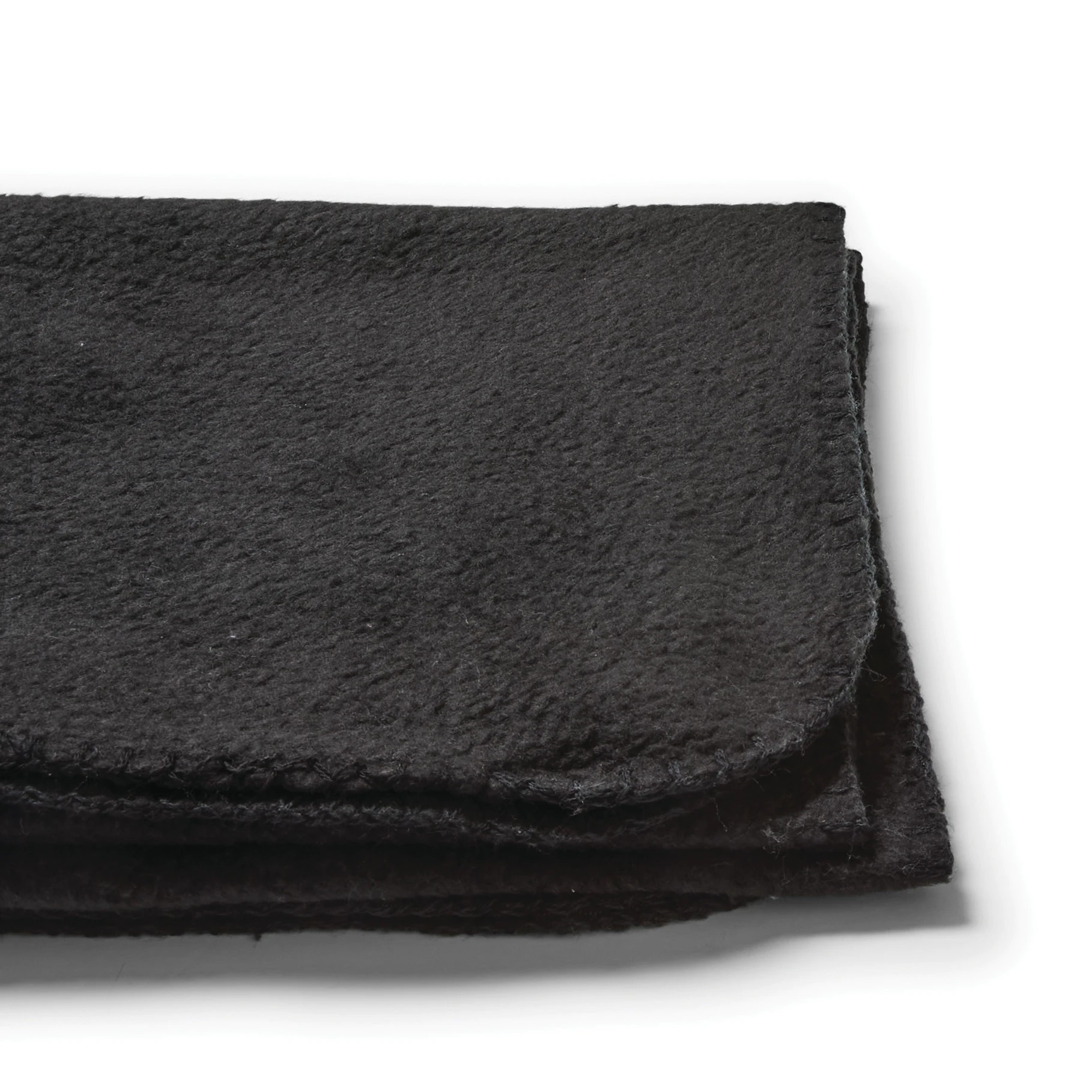 6 Polar Fleece Throw - Black, 6 of 6