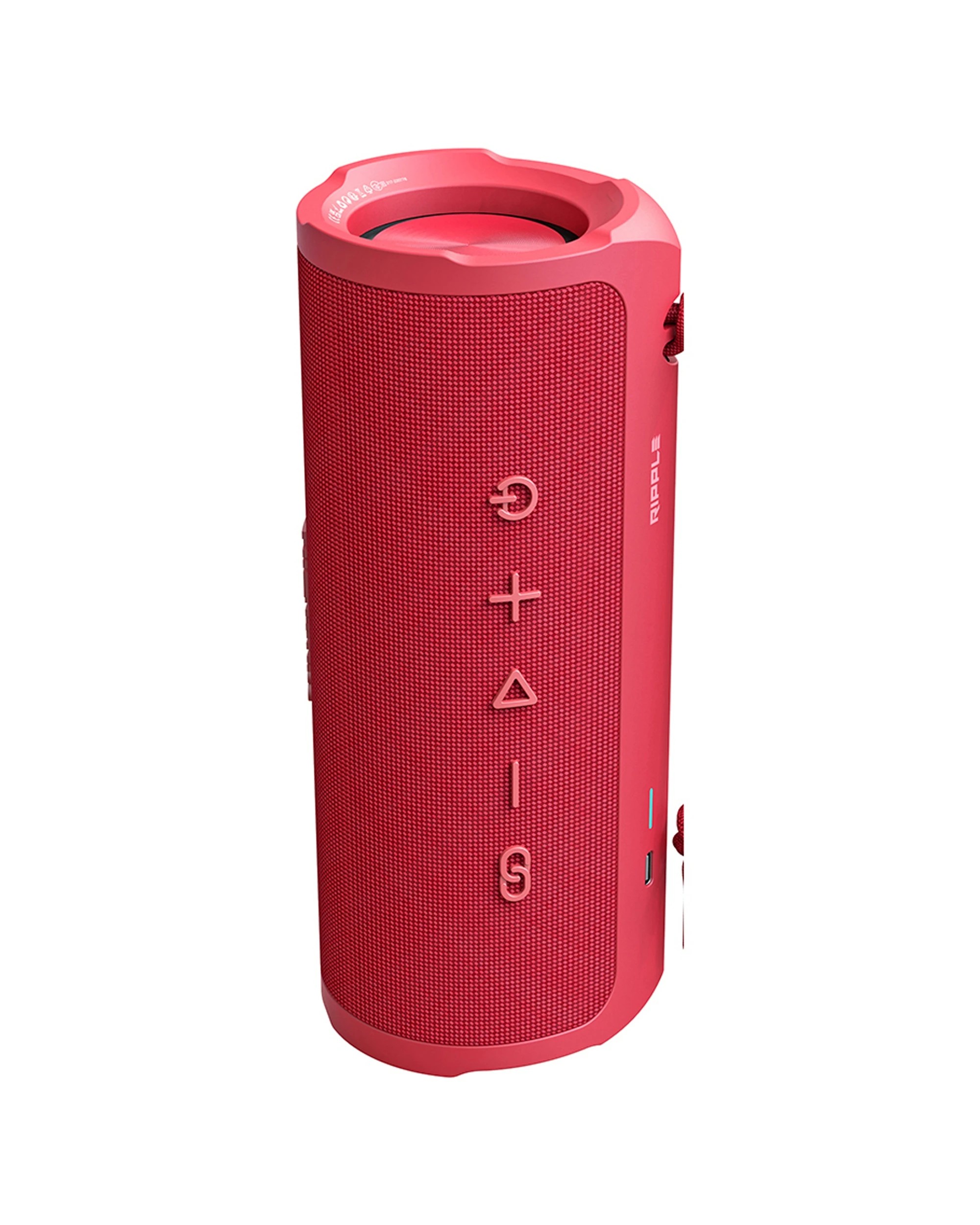 2 HiFuture Ripple 20W Portable Bluetooth Speaker IPX7 Waterproof TWS 12H Play - Red, 2 of 2