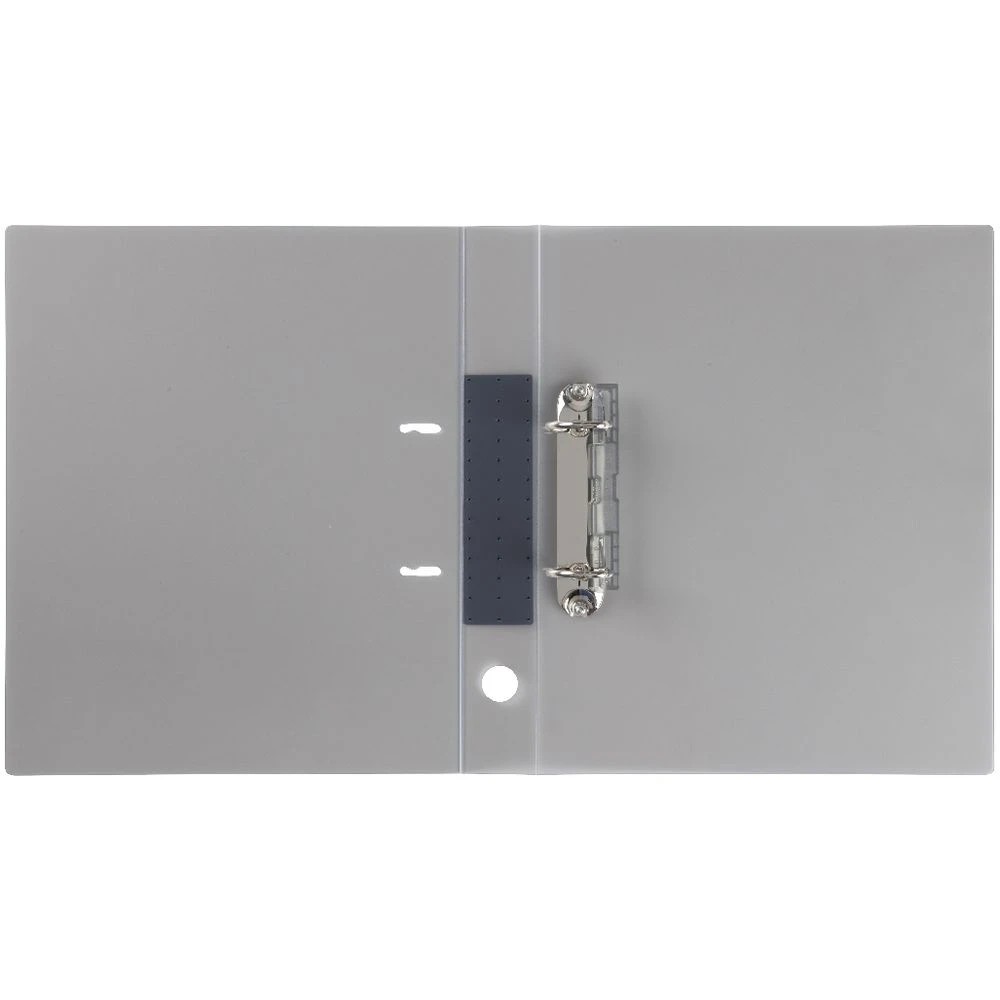 3 King Jim A4 2 D-Ring Simplease Binder 30mm Grey, 3 of 4