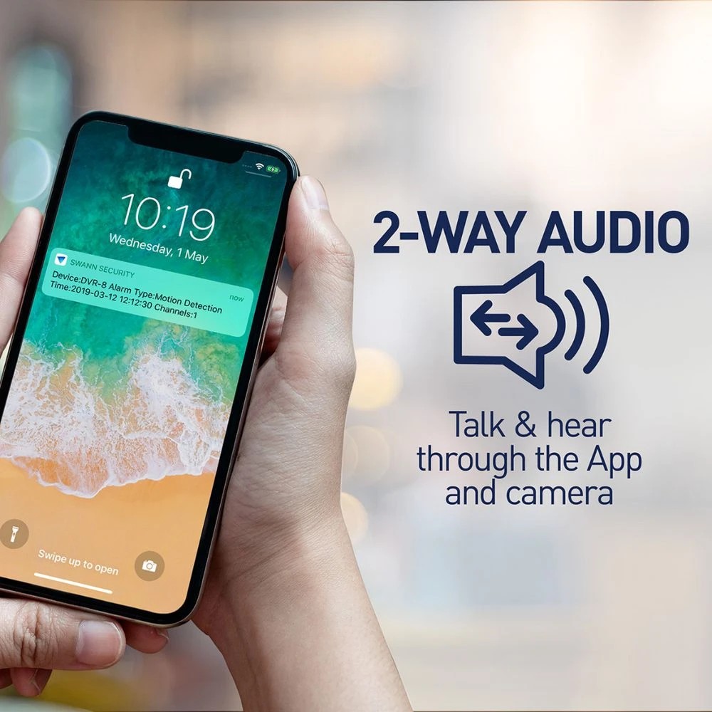 5 Swann Xtreem4K Eco Wireless Security Camera with Solar Panel, 5 of 8