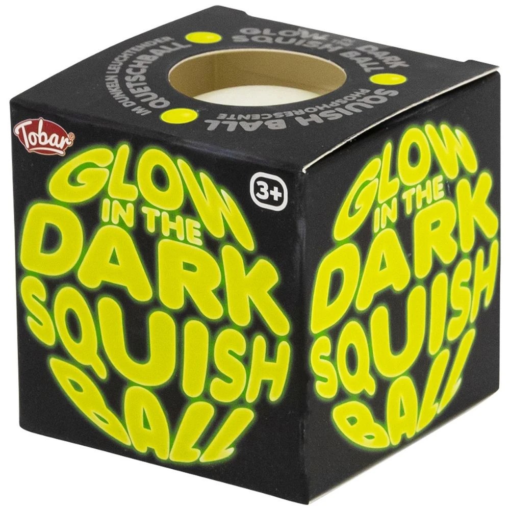 One For Fun Glow in the Dark Stress Ball Fidget Toy - Kmart