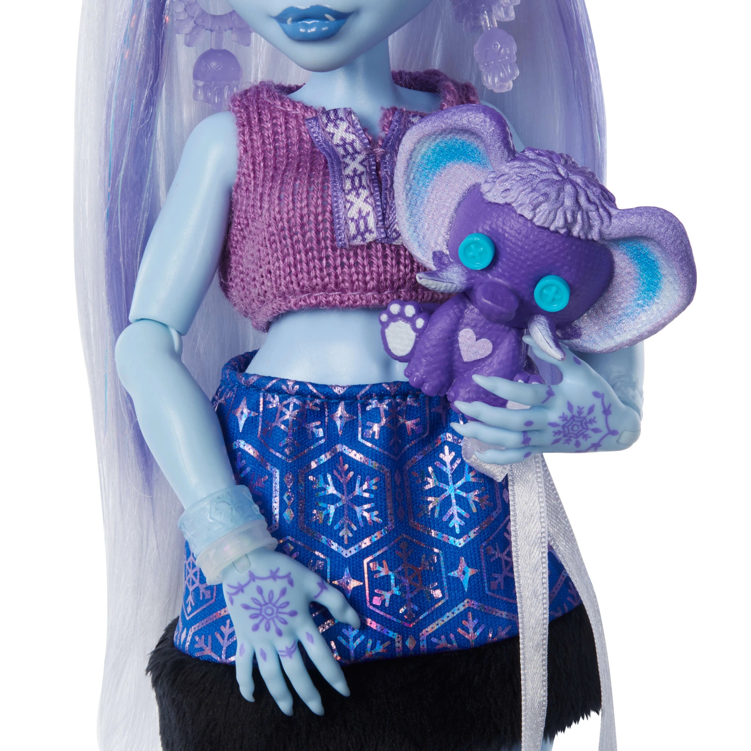 5 14 Piece Monster High Self-Scare Secrets Abbey Bominable Fashion Doll and Accessories Set, 5 of 6